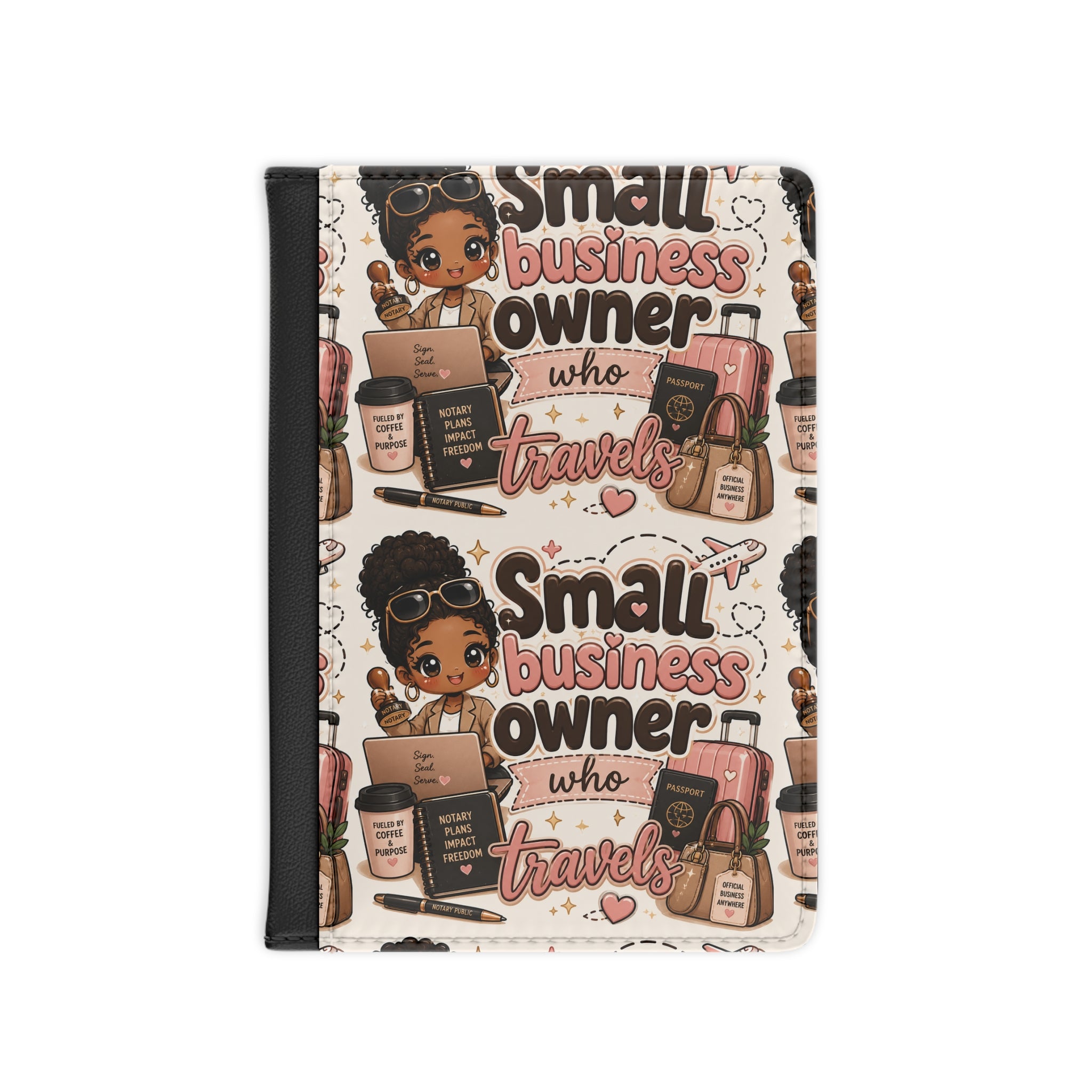 Small Business Owner Who Travels | RFID Passport Cover for Entrepreneurs & Professionals