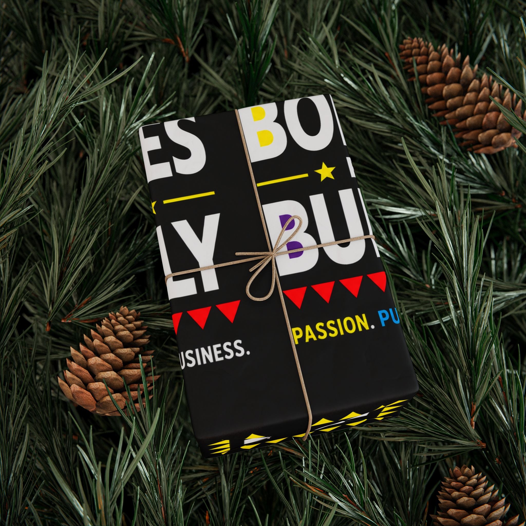 Small Business. Big Dreams. Bold Moves. Wrapping Paper – Entrepreneur Gift Wrap🎁✨