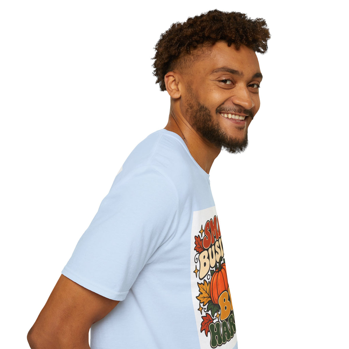 Small Business Big Harvest Graphic T-Shirt — Retro Fall Entrepreneur Tee