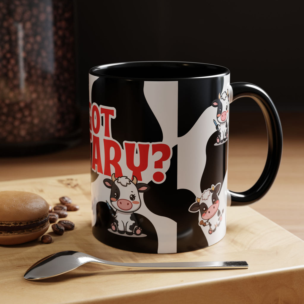 Got Notary? Cow Print Accent Coffee Mug | Funny Notary Public Gift | 11oz & 15oz