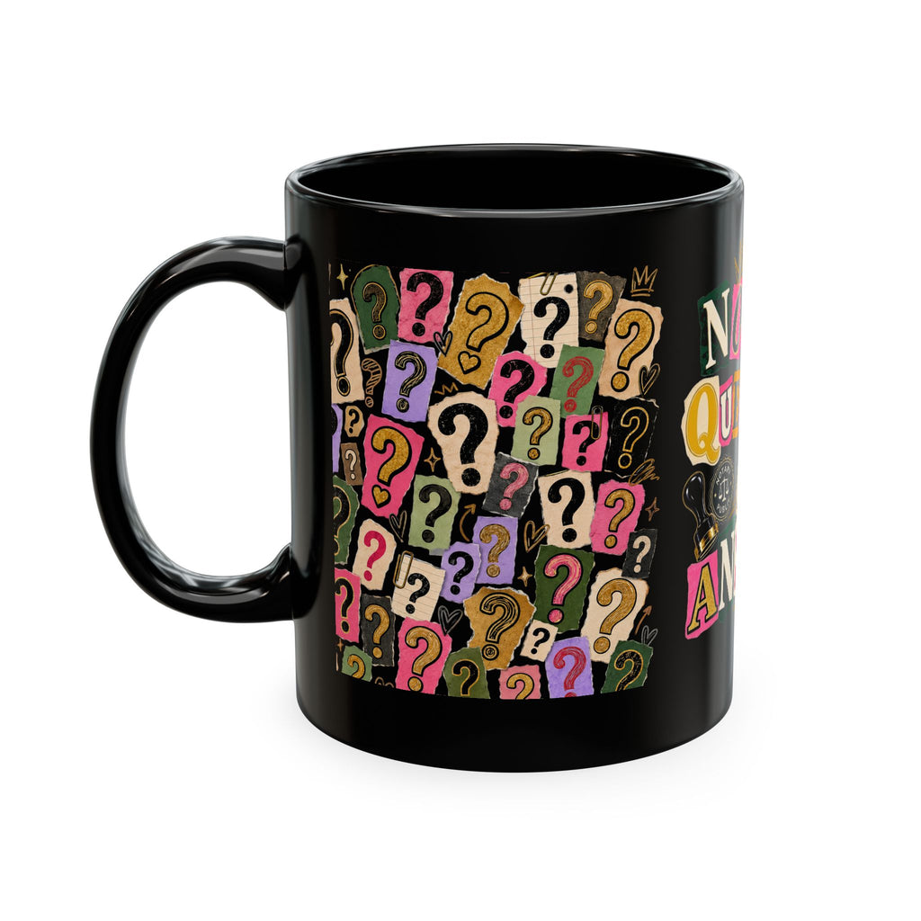 Notary Questions? I’ve Got Answers Ceramic Mug — Colorful Notary Public Coffee Cup