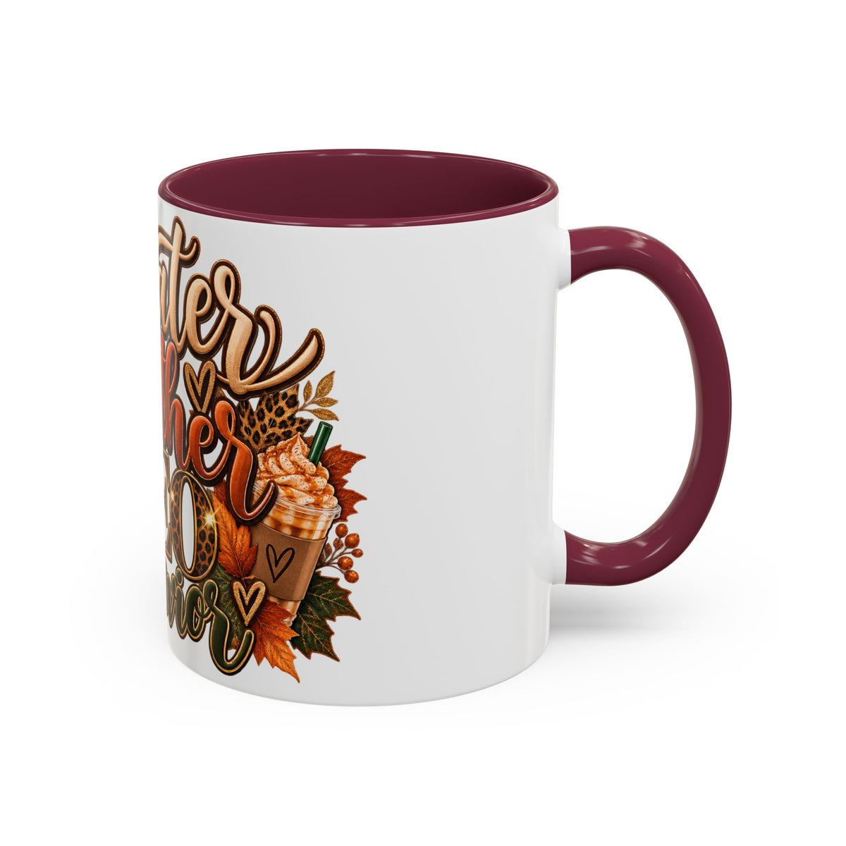 Sweater Weather & CEO Behavior Mug – Fall Pumpkin Latte Seasonal Coffee Cup (11oz/15oz)