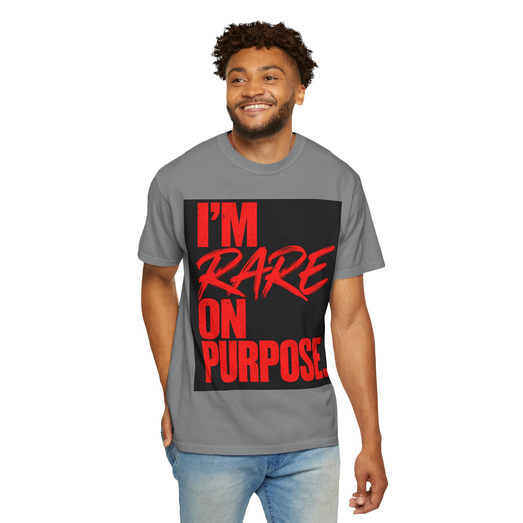 ❤️ I'm Rare on Purpose Heavyweight Graphic Tee