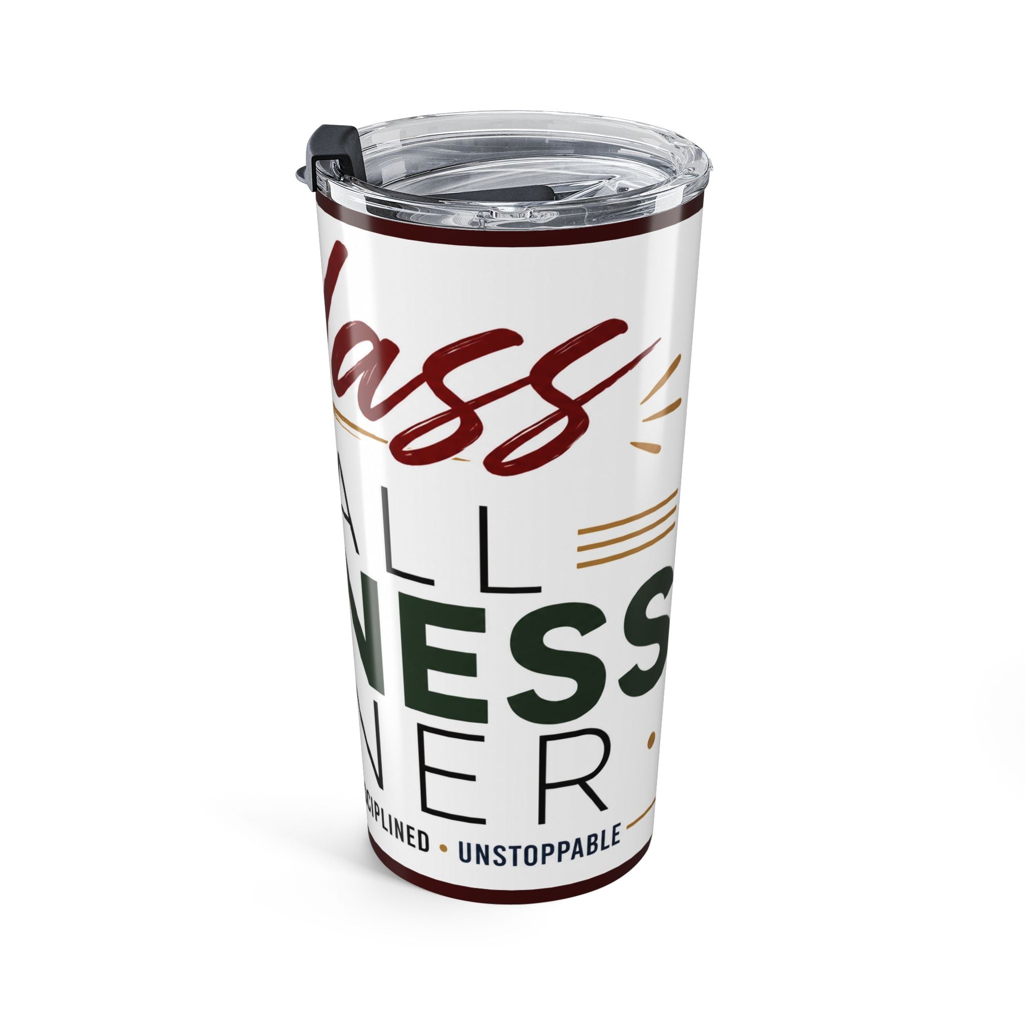 Badass Small Business Owner 20oz Tumbler-Small Business Owner Motivational Drinkware