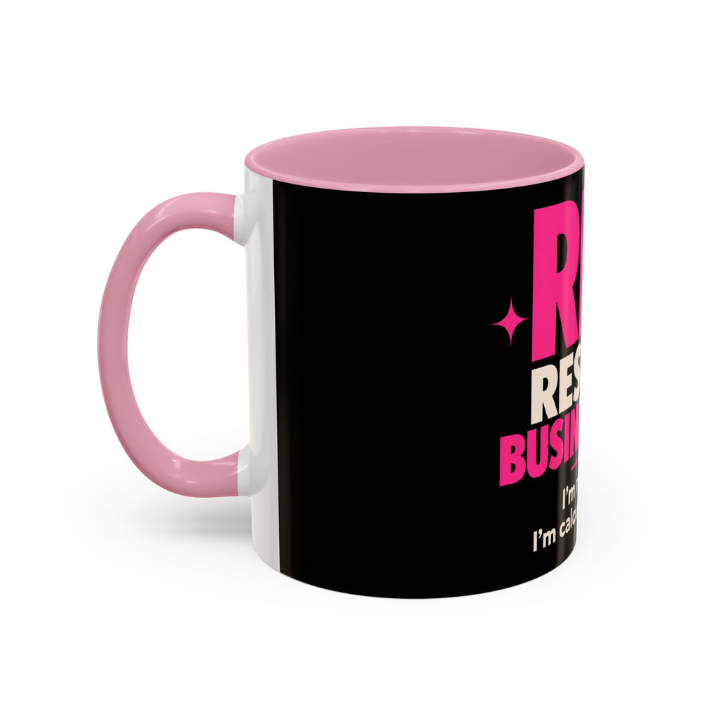 RBF Mug — "Resting Business Face: I'm not mad. I'm calculating profit."