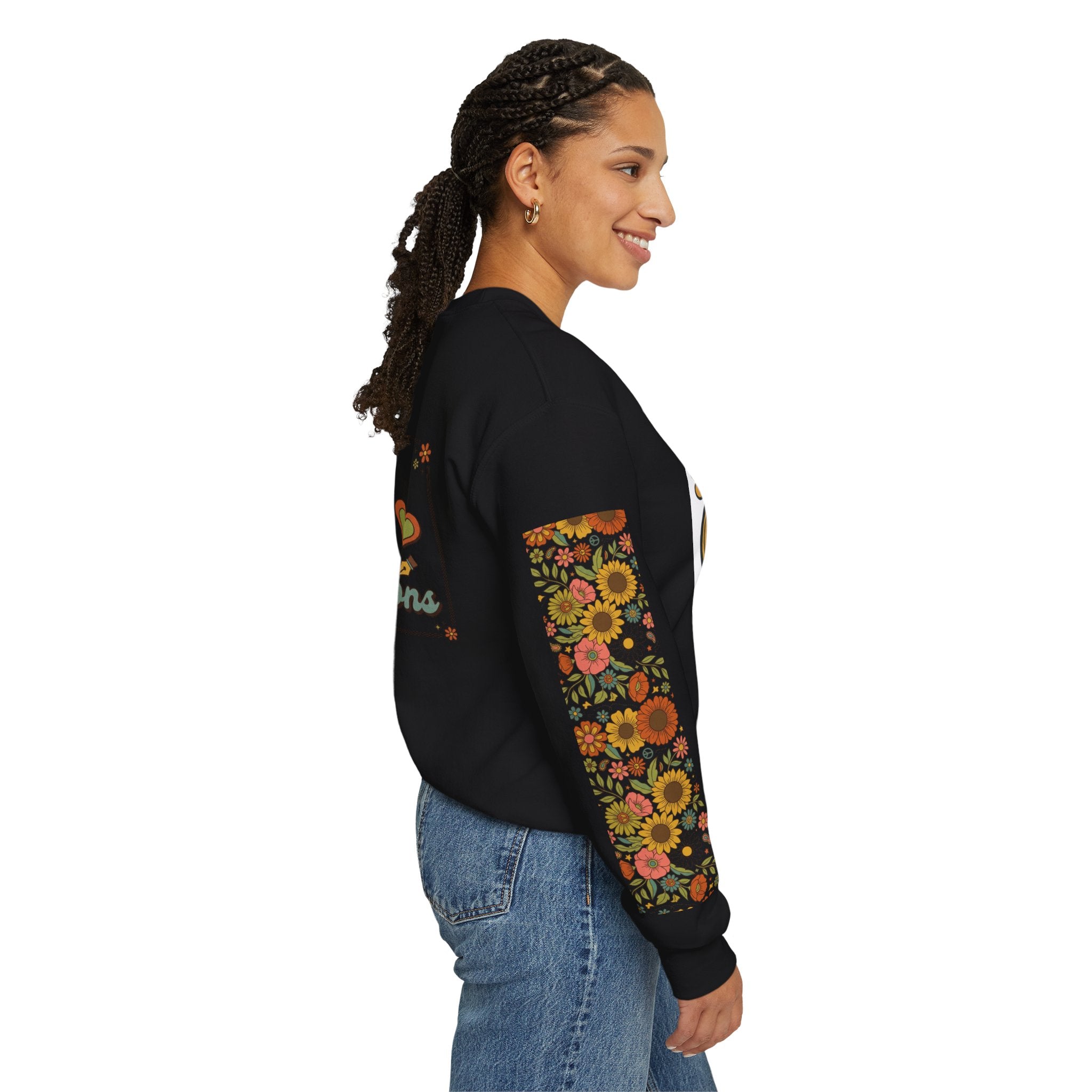 Peace, Love & Notarizations Cozy  Crewneck Sweatshirt ☮️❤️🖋️