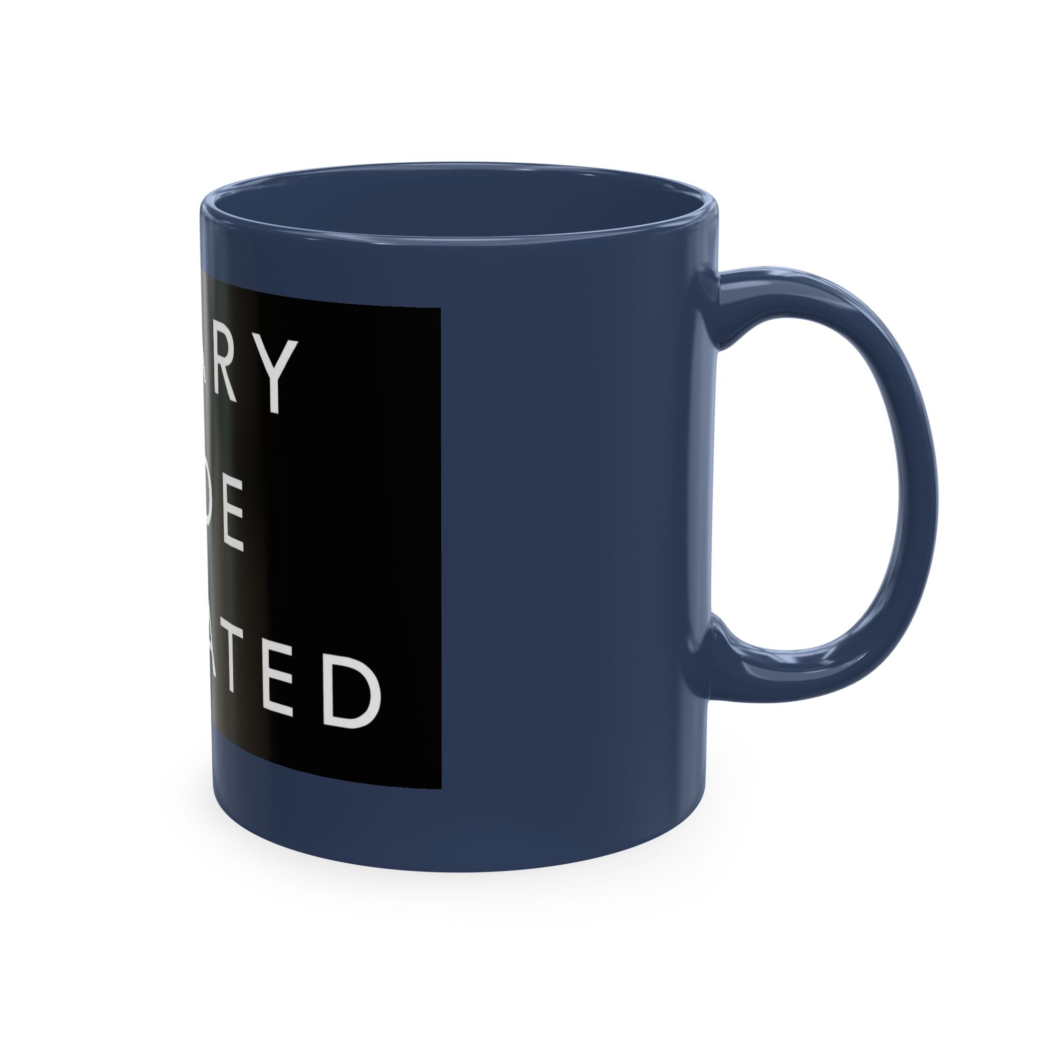 Notary Mode Activated Ceramic Mug — Funny Notary Gift, Office Coffee Cup