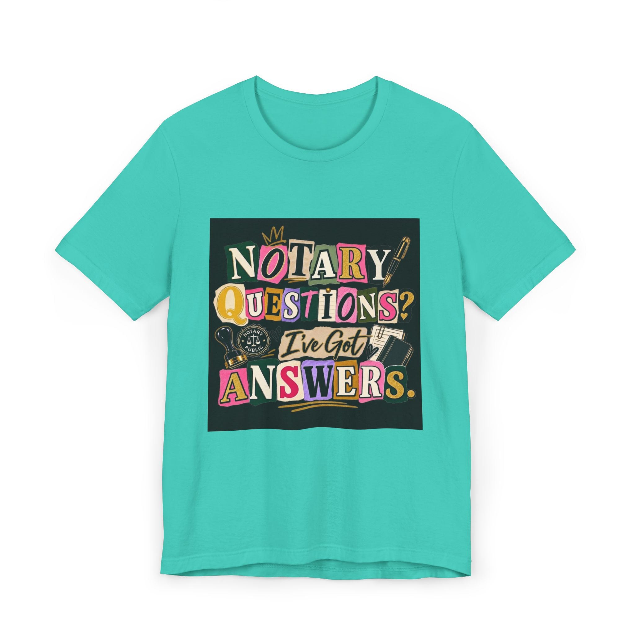 Peace, Love & Notarizations T-Shirt | Retro Notary Public Tee | Gift for Mobile Notaries & Loan Signing Agents