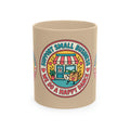 Support Small Business Ceramic Mug — “We Do a Happy Dance” Shop-Small Coffee Cup