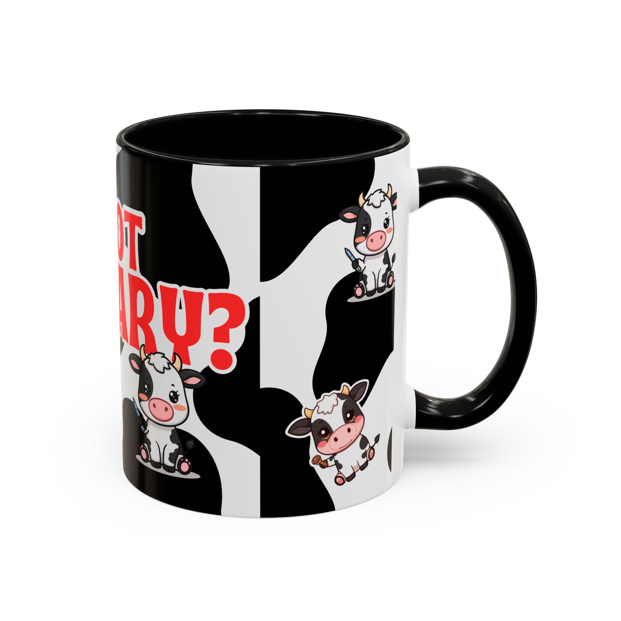 Got Notary? Cow Print Accent Coffee Mug | Funny Notary Public Gift | 11oz & 15oz