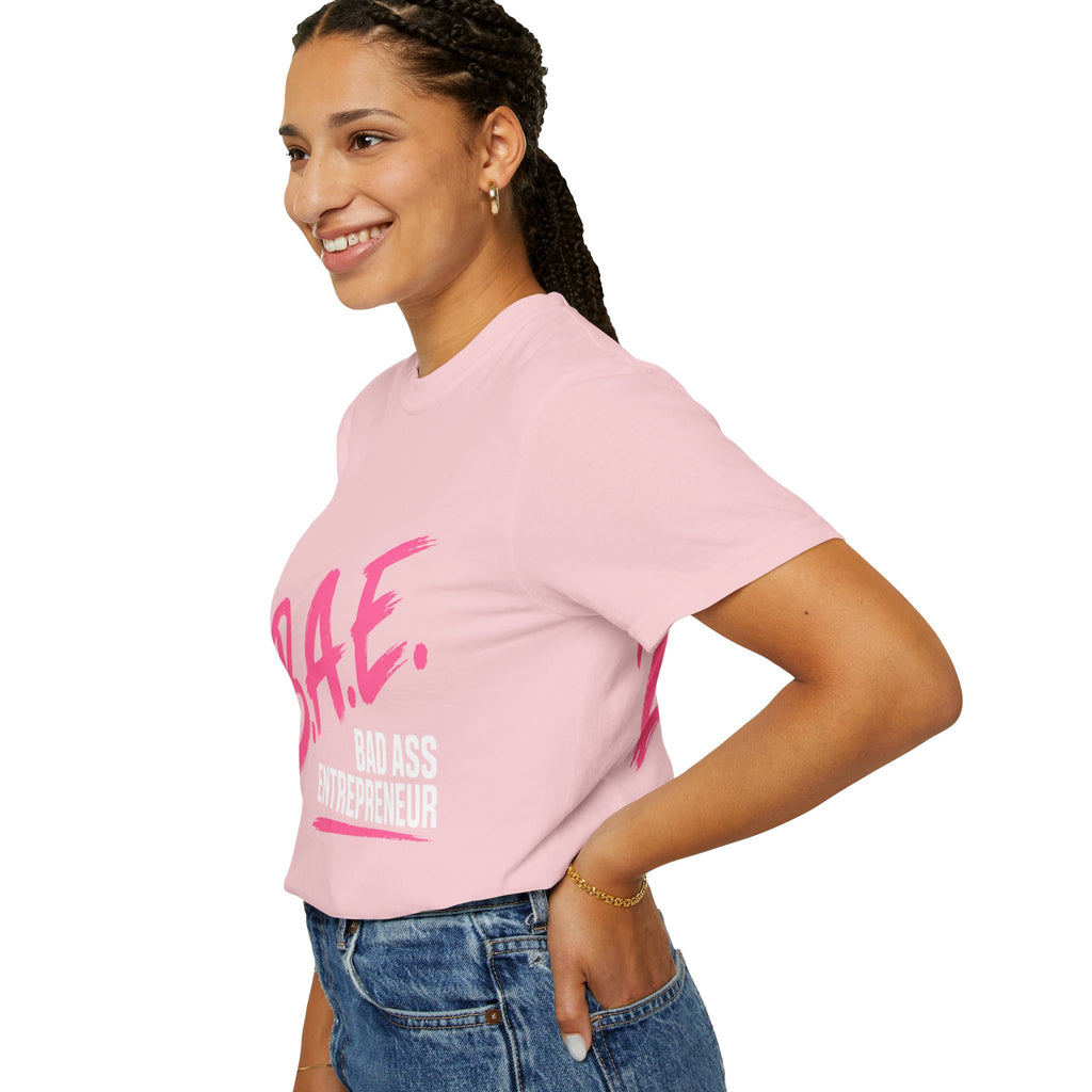 B.A.E. Bad Ass Entrepreneur Graphic Tee | Bold Business Owner Shirt