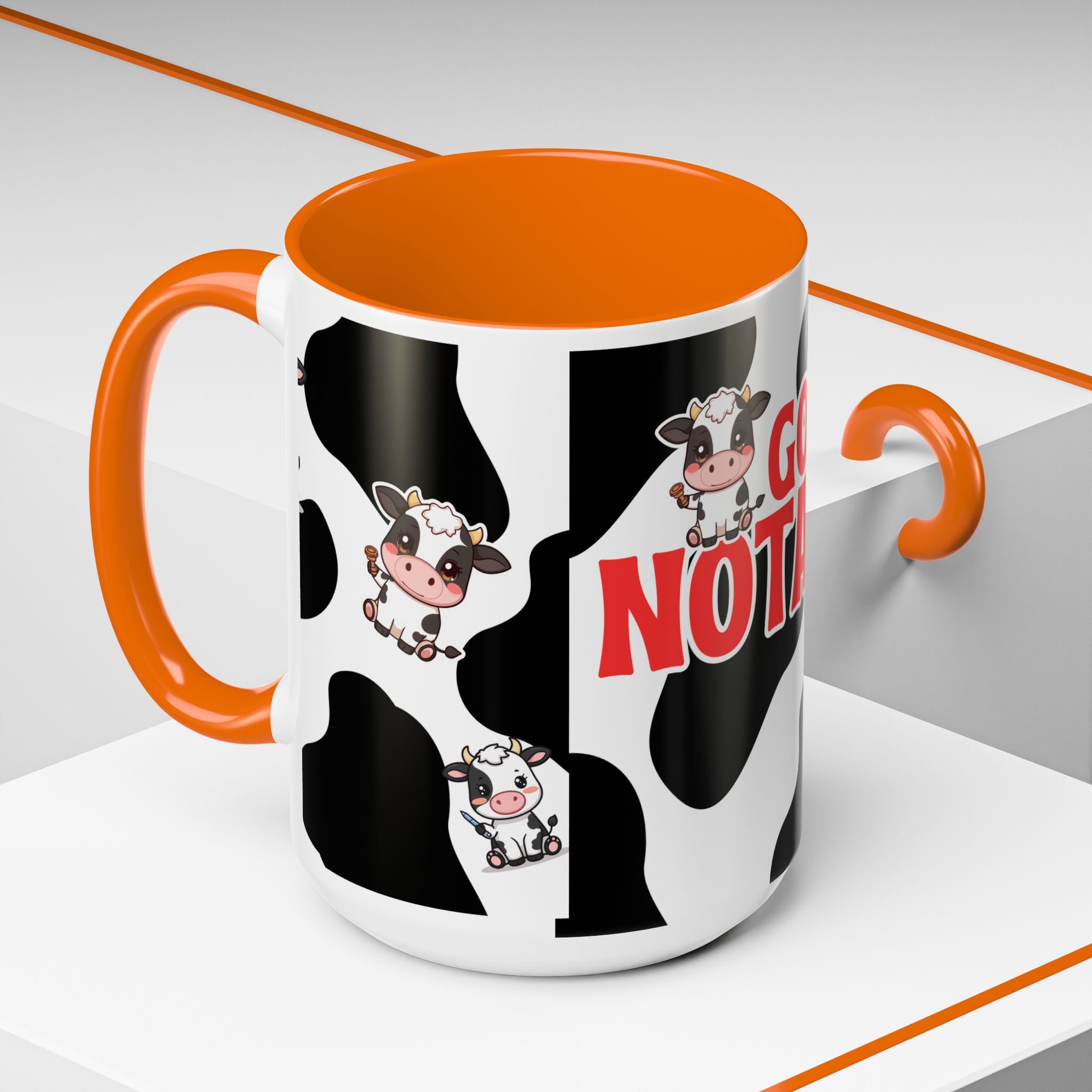 Got Notary? Cow Print Accent Coffee Mug | Funny Notary Public Gift | 11oz & 15oz