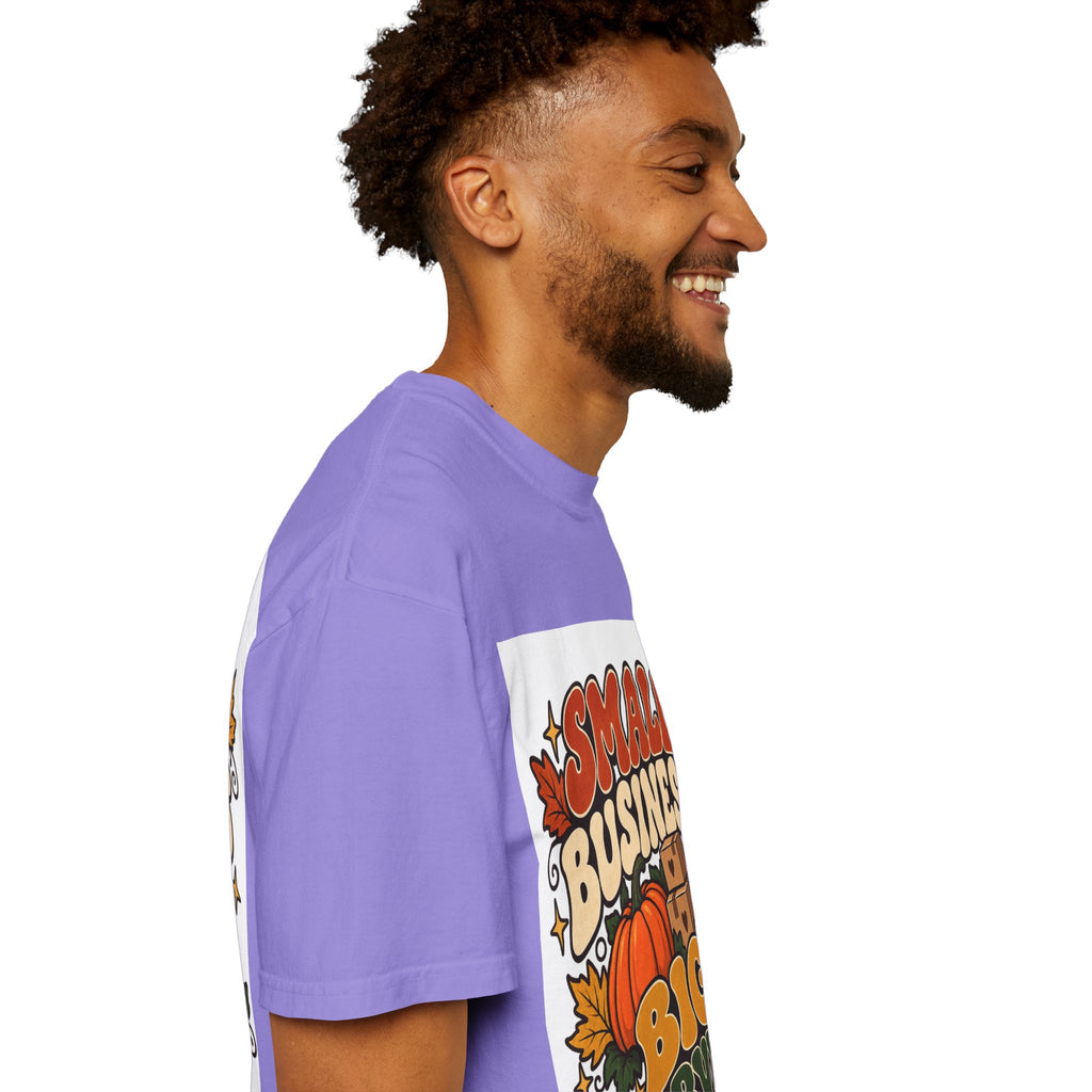 Small Business Big Harvest T-Shirt — Fall Entrepreneur Garment-Dyed Tee