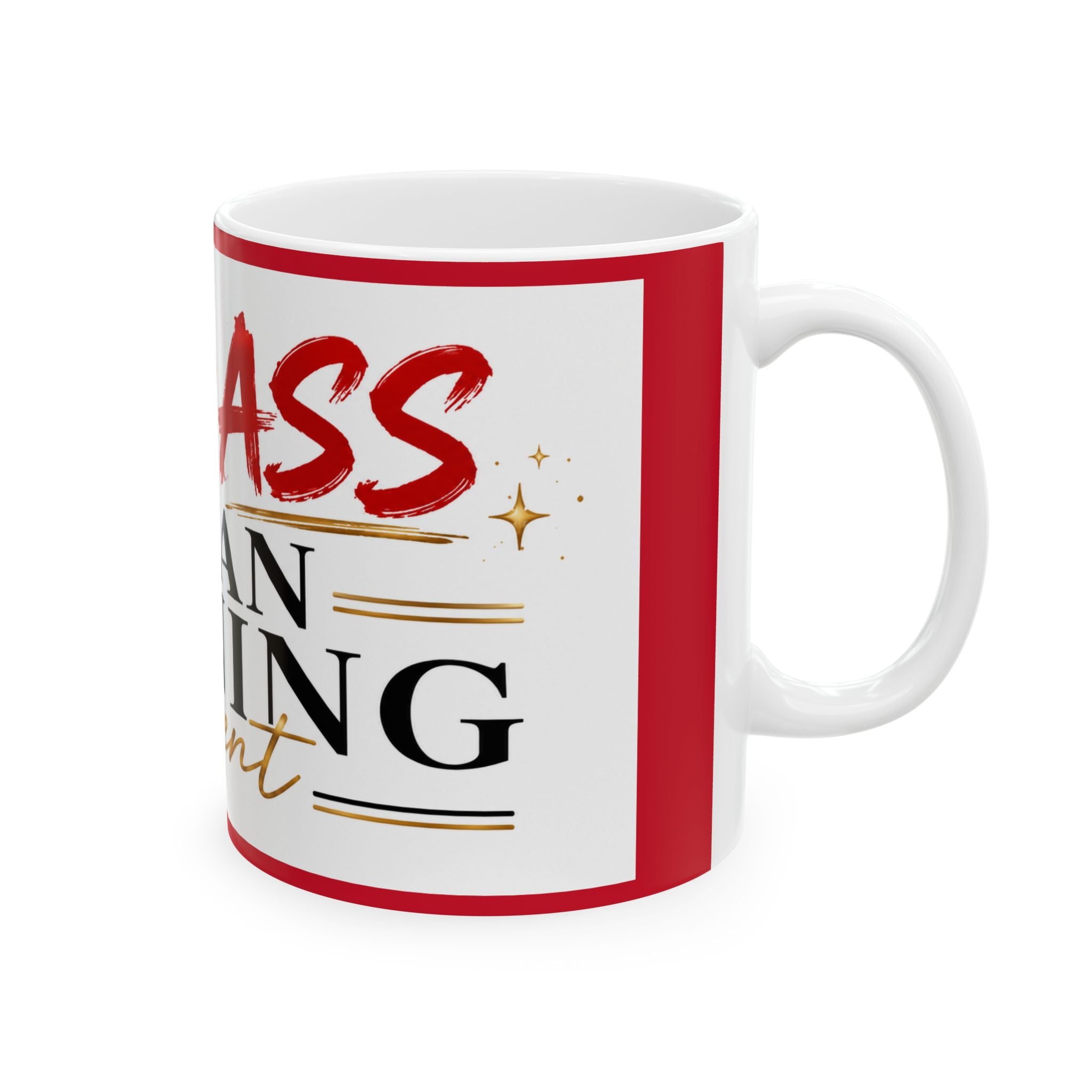 Badass Loan Signing Agent Ceramic Mug | Funny Closing Gift for Signing Agents