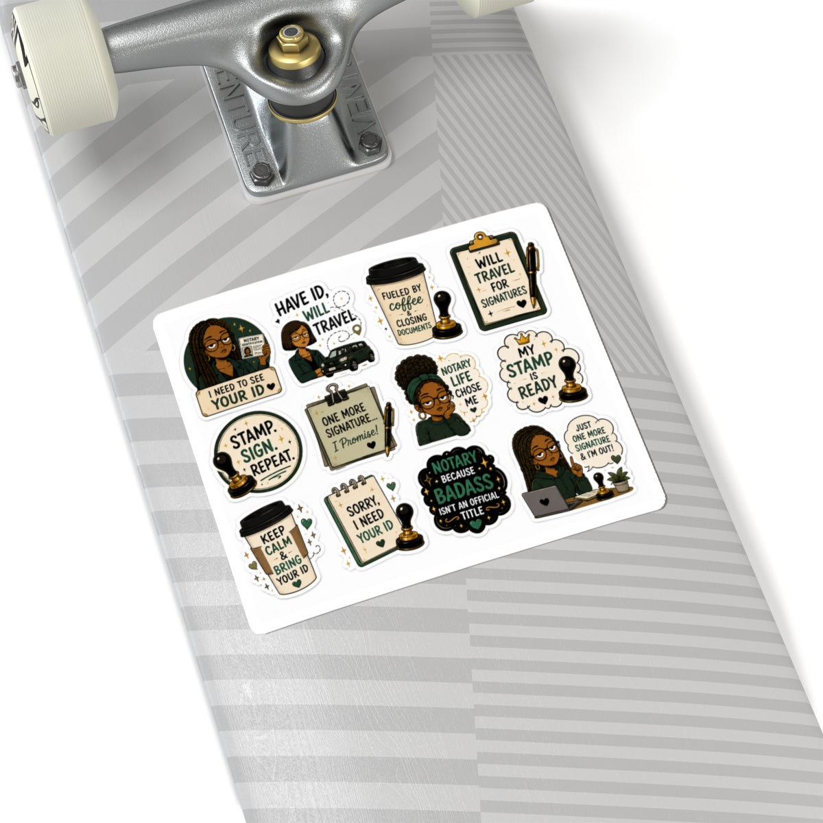 I Need to See Your ID Vinyl Sticker | Funny Notary Sticker | Mobile Notary Decal | Notary Public Laptop Sticker | Business Owner Gift