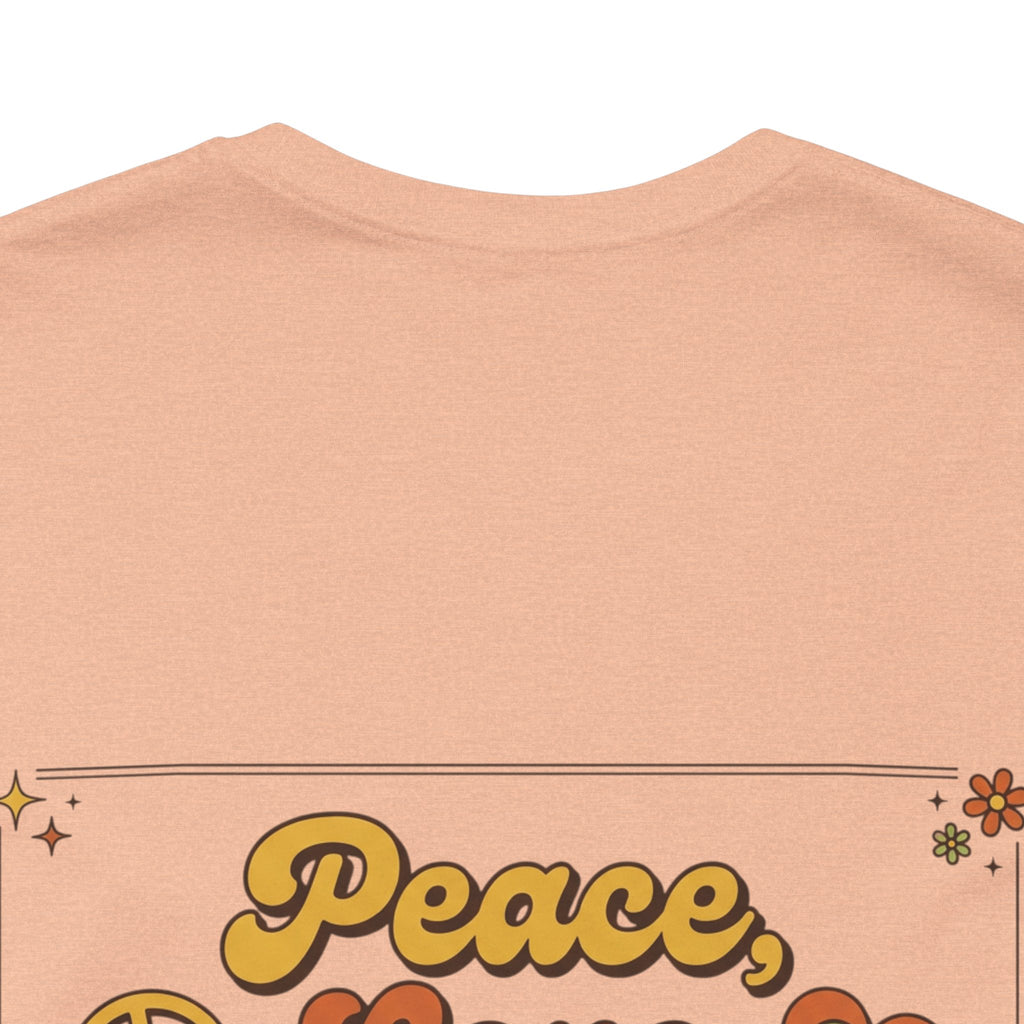 Peace, Love & Notarizations Unisex Jersey T-Shirt ☮️❤️🖋️