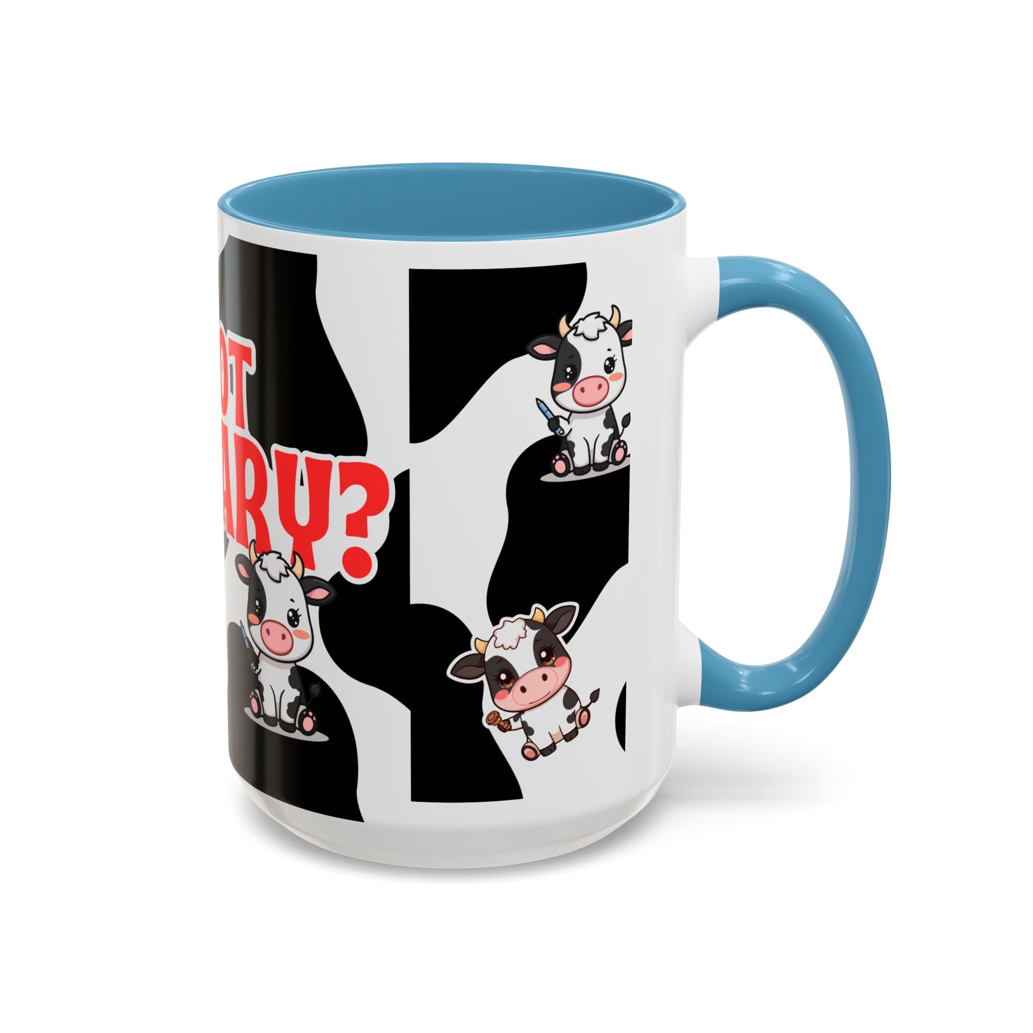 Got Notary? Cow Print Accent Coffee Mug | Funny Notary Public Gift | 11oz & 15oz