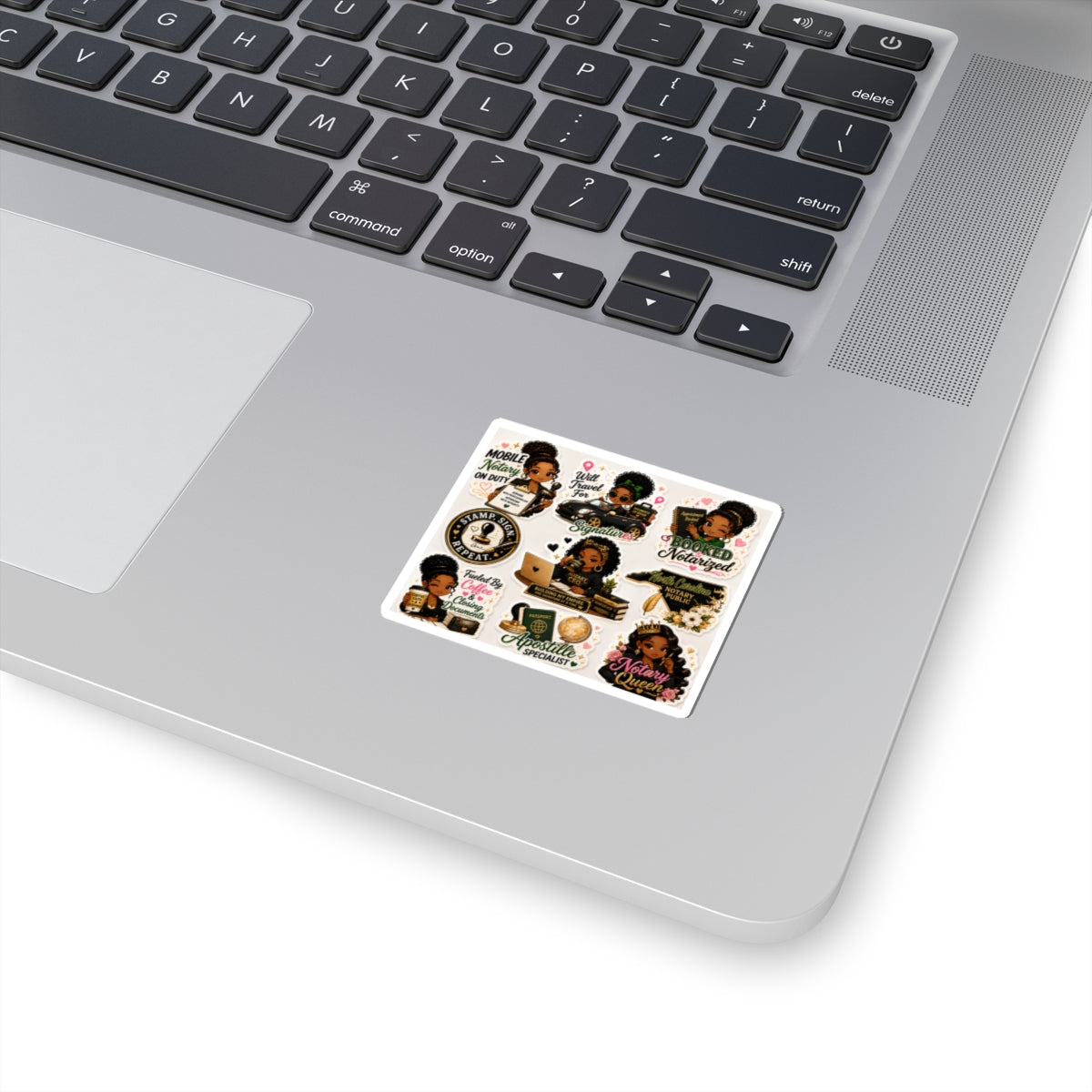 👑 Notary Boss Collection | Premium Kawaii Vinyl Stickers