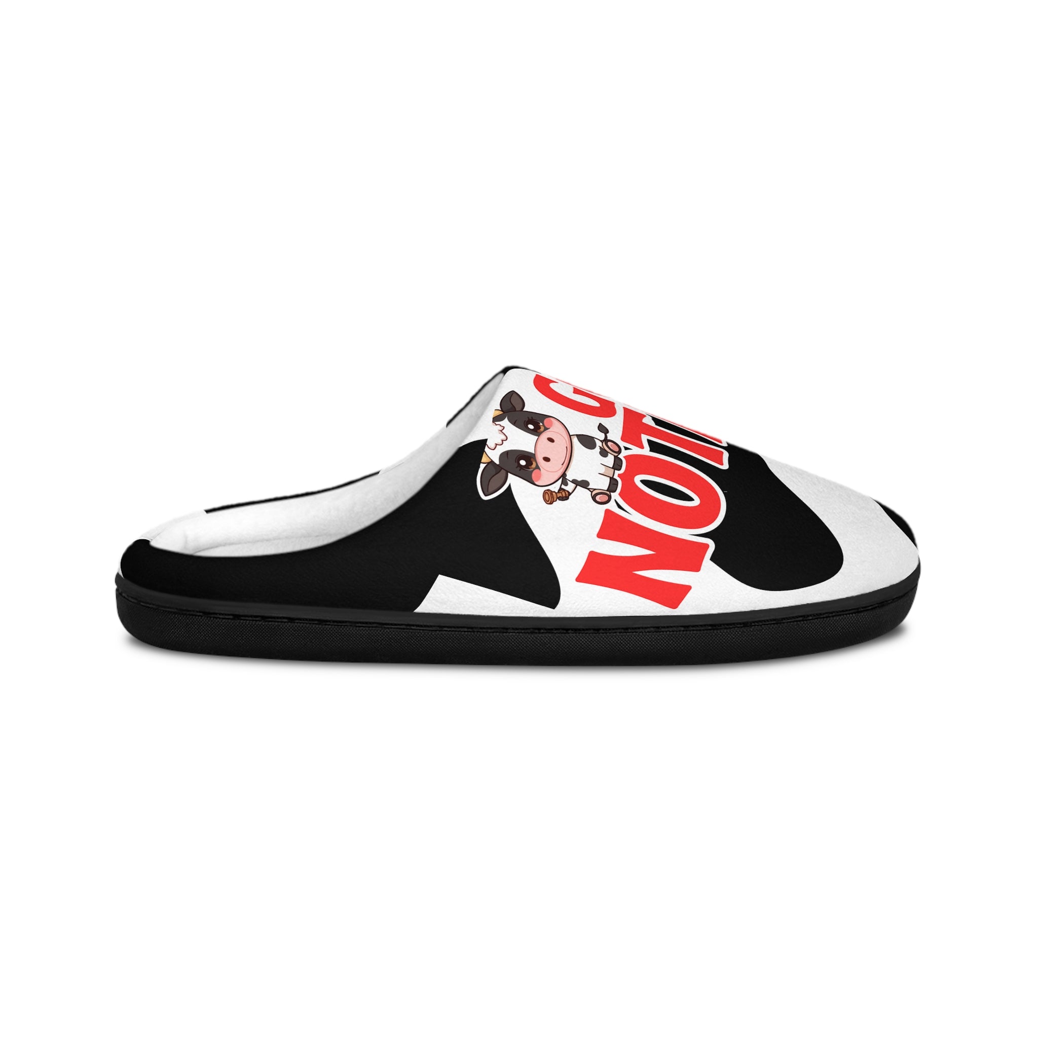 🐄 Got Notary? Cow Print Women’s Indoor Slippers