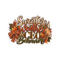 🍂 Sweater Weather & CEO Behavior Kiss-Cut Sticker