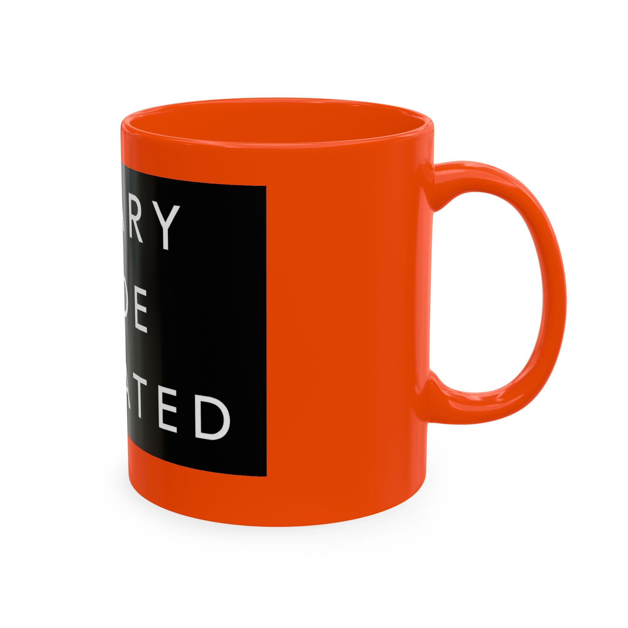 Notary Mode Activated Ceramic Mug — Funny Notary Gift, Office Coffee Cup