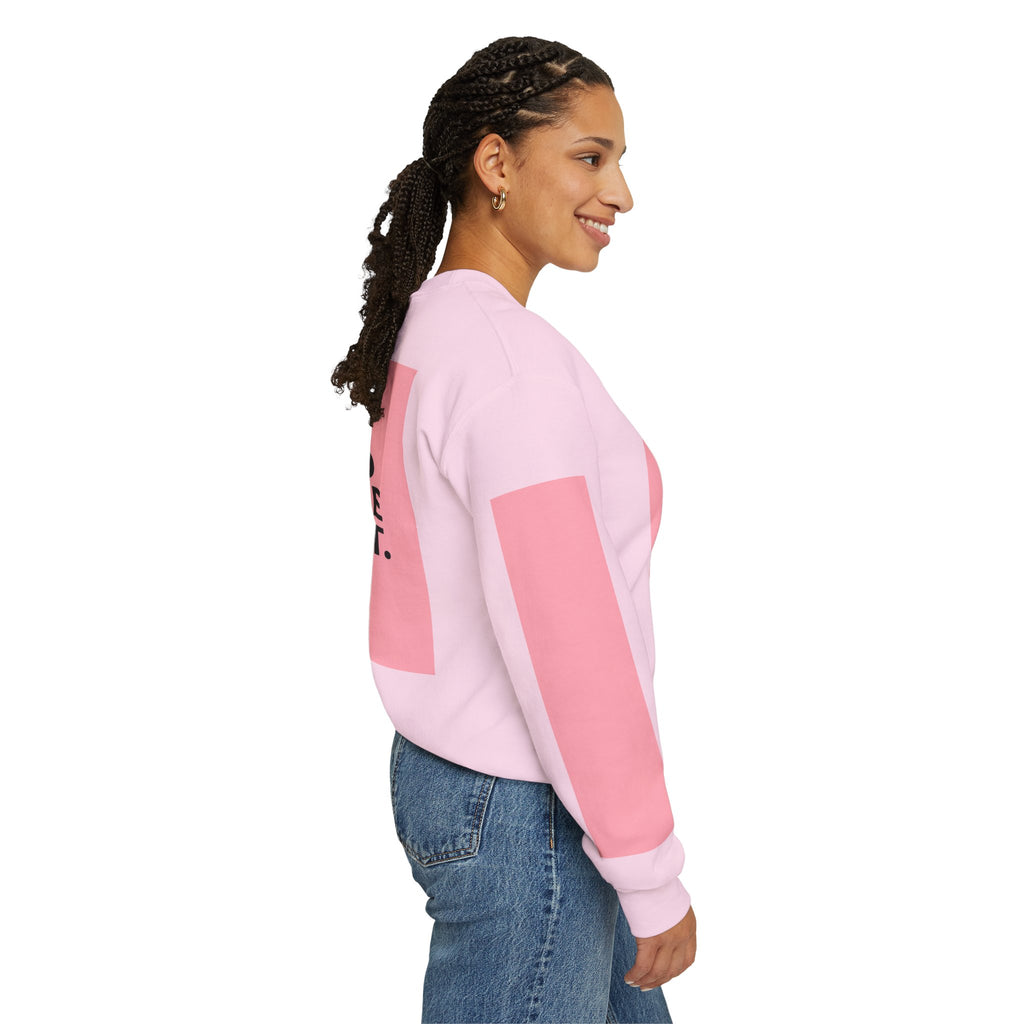 Booked Because I Built It. Crewneck Sweatshirt — Motivational Entrepreneur & Small Business Owner Sweatshirt