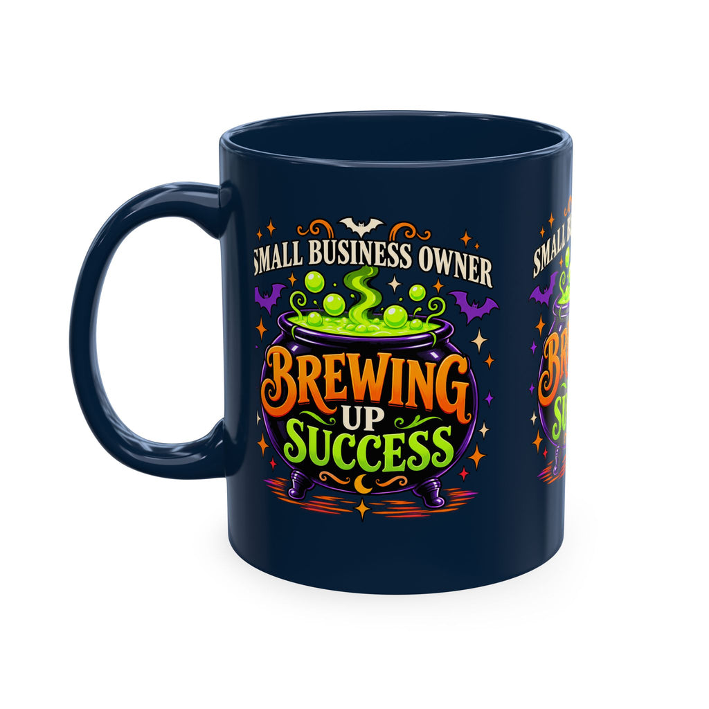 Brewing Up Success Mug | Small Business Owner Halloween Ceramic Coffee Cup