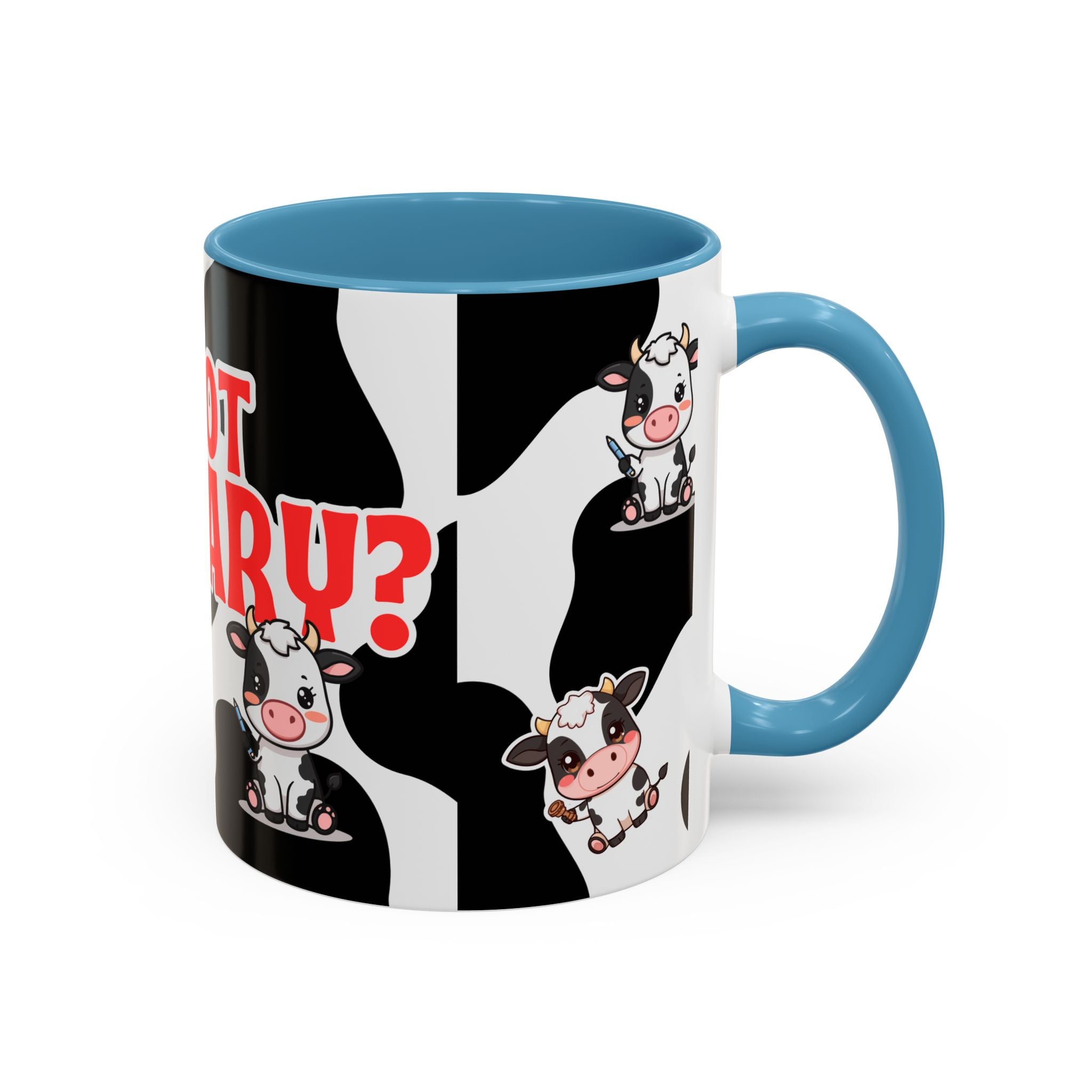 Got Notary? Cow Print Accent Coffee Mug | Funny Notary Public Gift | 11oz & 15oz
