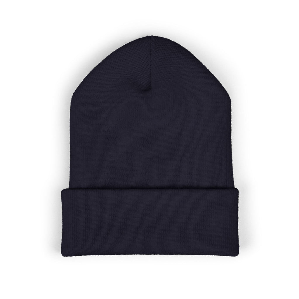 Soft Life. Serious Business. Embroidered Cuffed Beanie | Cozy Entrepreneur Winter Hat
