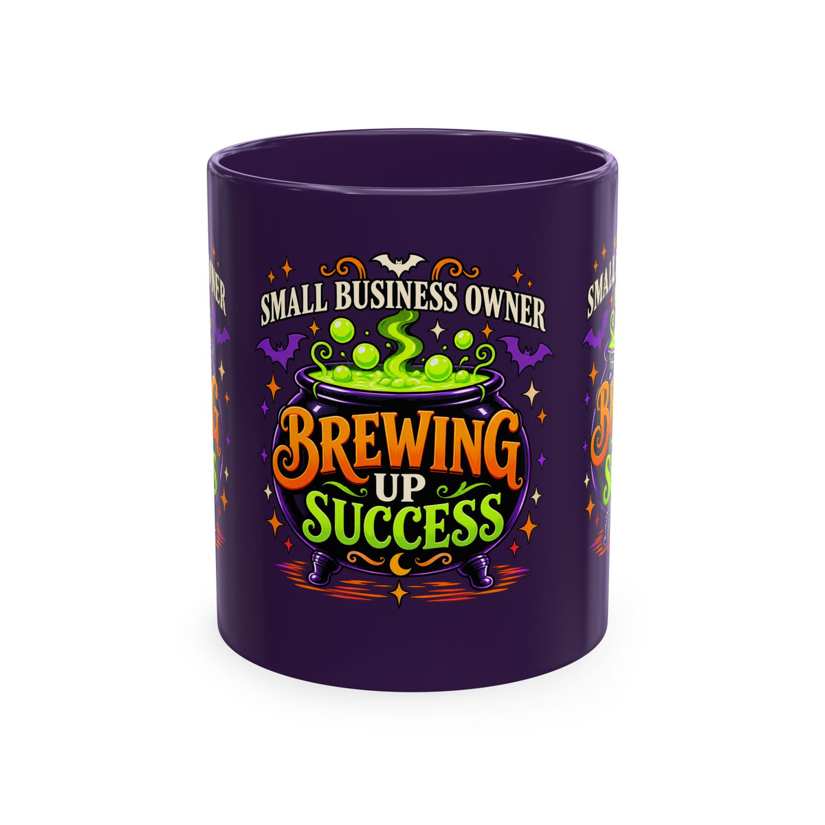 Brewing Up Success Mug | Small Business Owner Halloween Ceramic Coffee Cup
