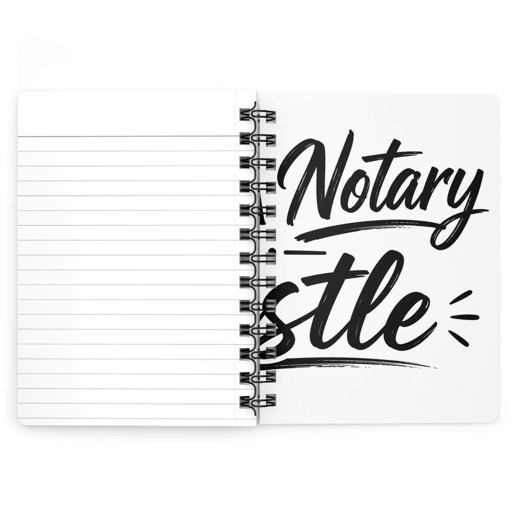 Notary Work. Purpose Driven. | Hardcover Journal for Notaries & Loan Signing Agents