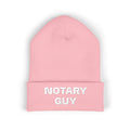 Notary Guy Embroidered Cuffed Beanie | Men's Notary Public Winter Hat