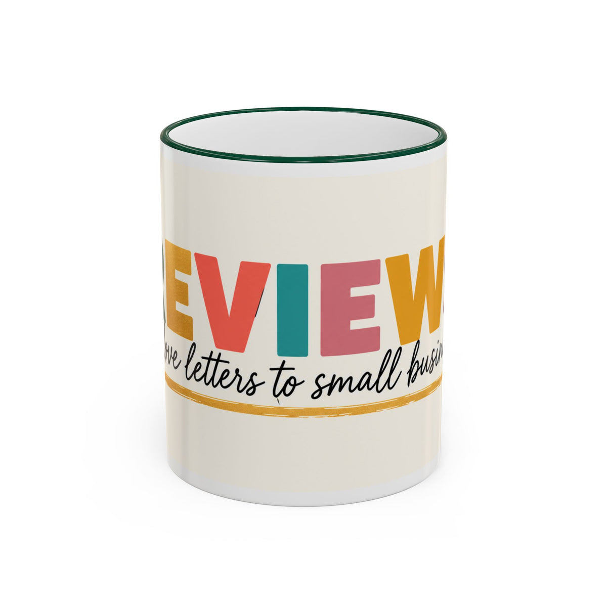 Reviews Are Love Letters to Small Businesses Mug — Entrepreneur Gift, Small Business Owner Coffee Cup