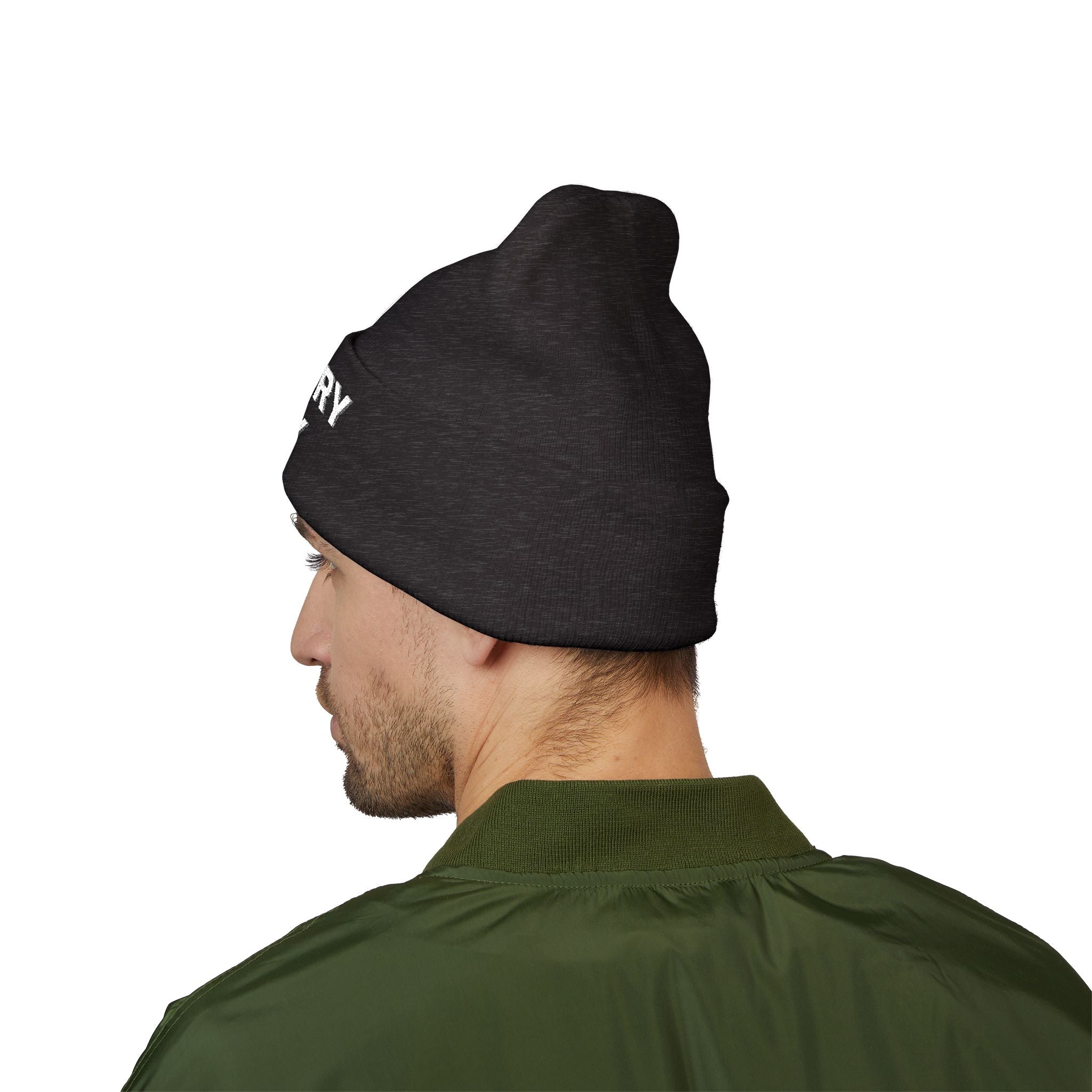 Notary Guy Embroidered Cuffed Beanie | Men's Notary Public Winter Hat