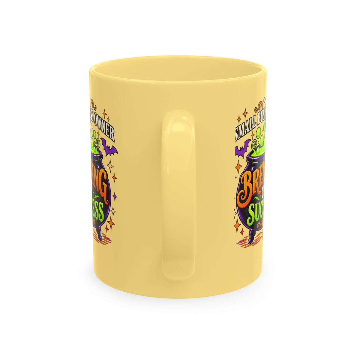 Brewing Up Success Mug | Small Business Owner Halloween Ceramic Coffee Cup