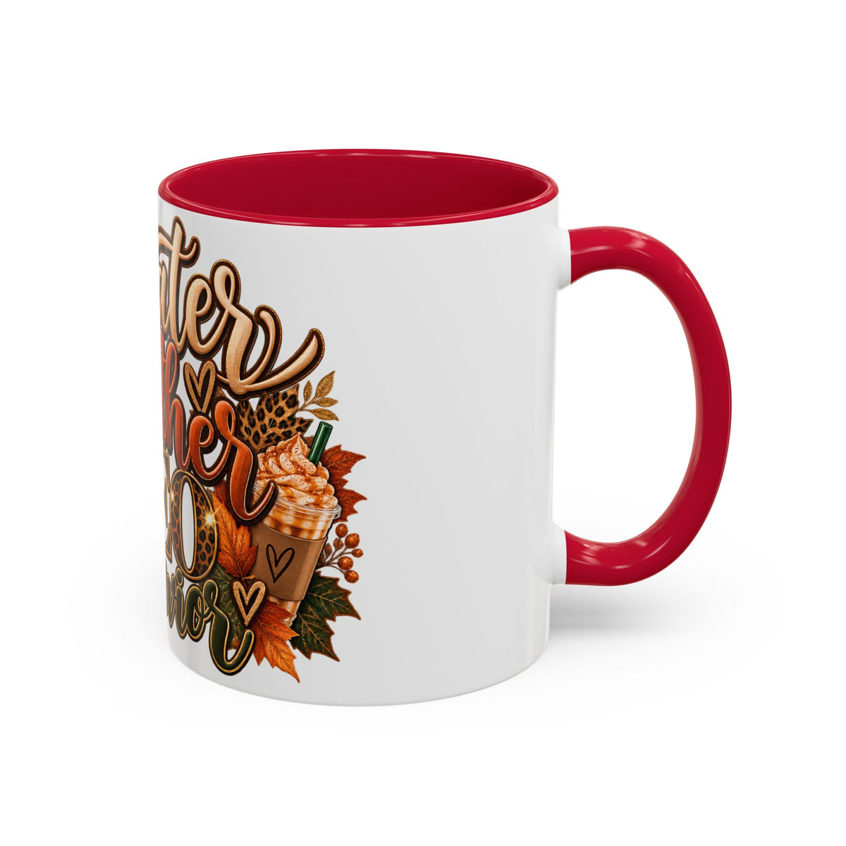 Sweater Weather & CEO Behavior Mug – Fall Pumpkin Latte Seasonal Coffee Cup (11oz/15oz)