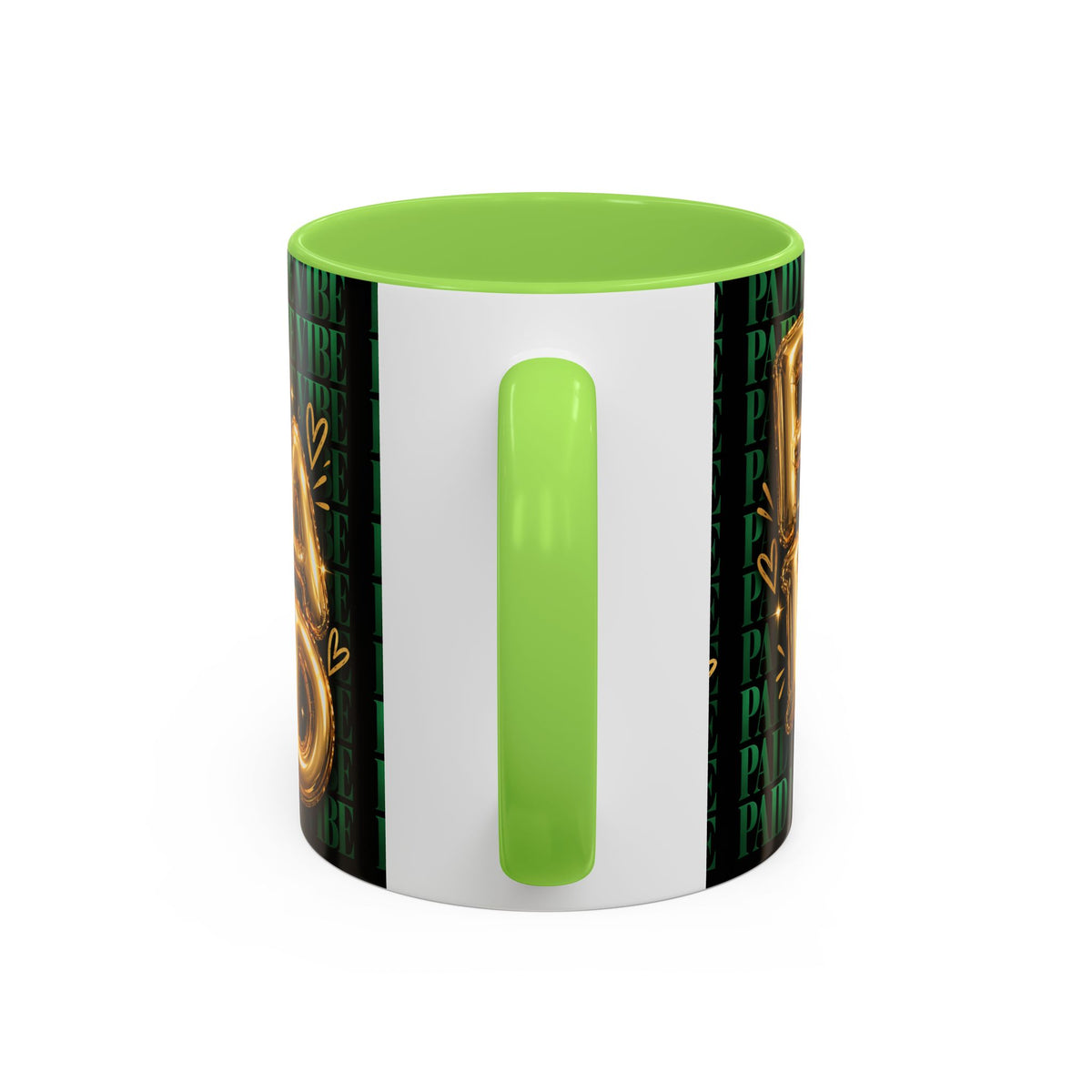 Paid Is the Vibe Mug — Gold Balloon Entrepreneur Accent Coffee Cup