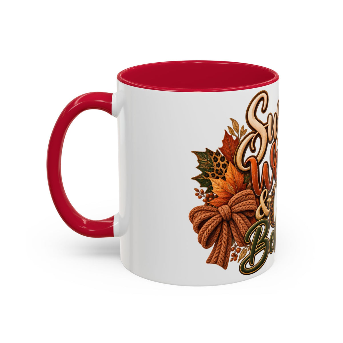 Sweater Weather & CEO Behavior Mug – Fall Pumpkin Latte Seasonal Coffee Cup (11oz/15oz)