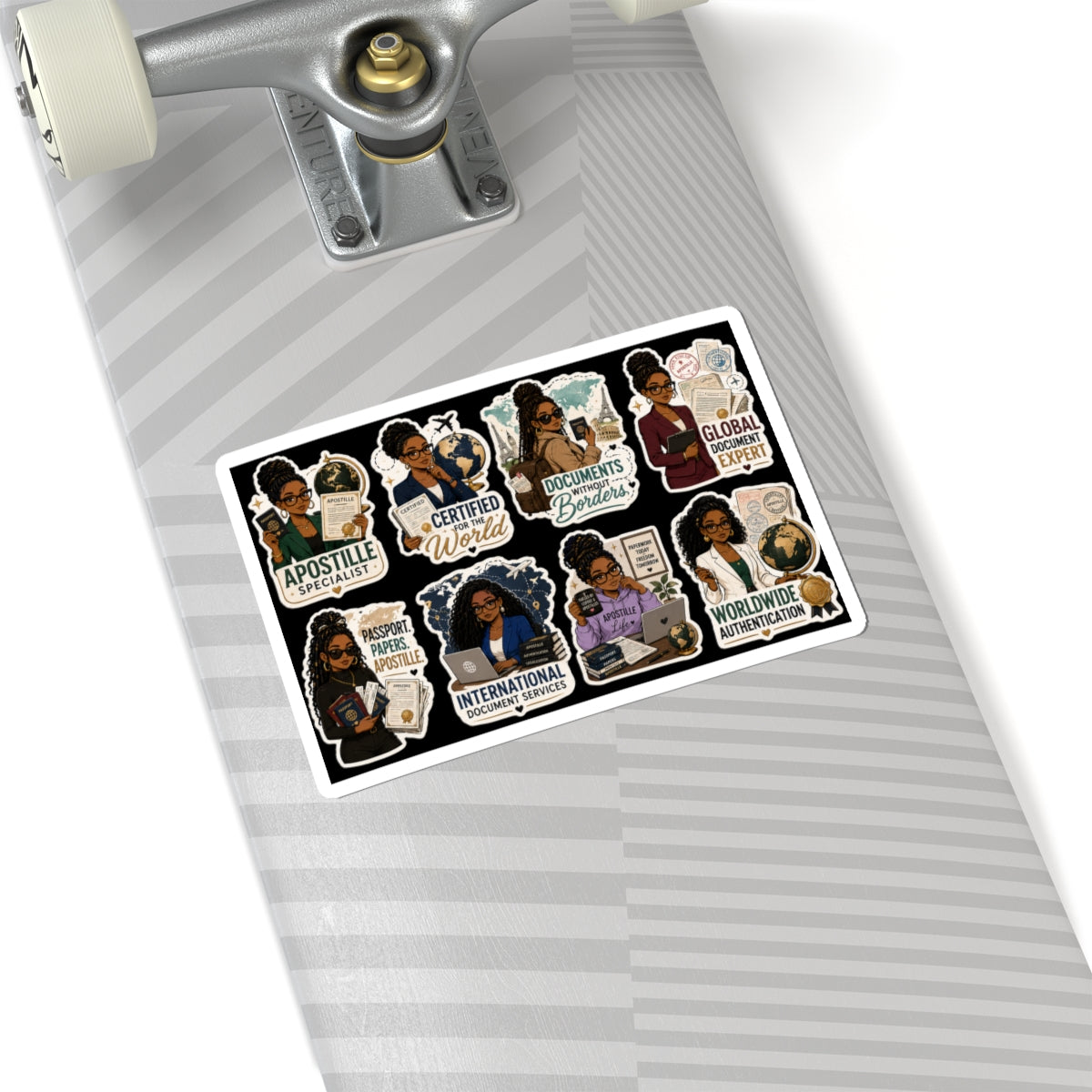 🌍 Elite Apostille Collection | Premium International Document Vinyl Stickers