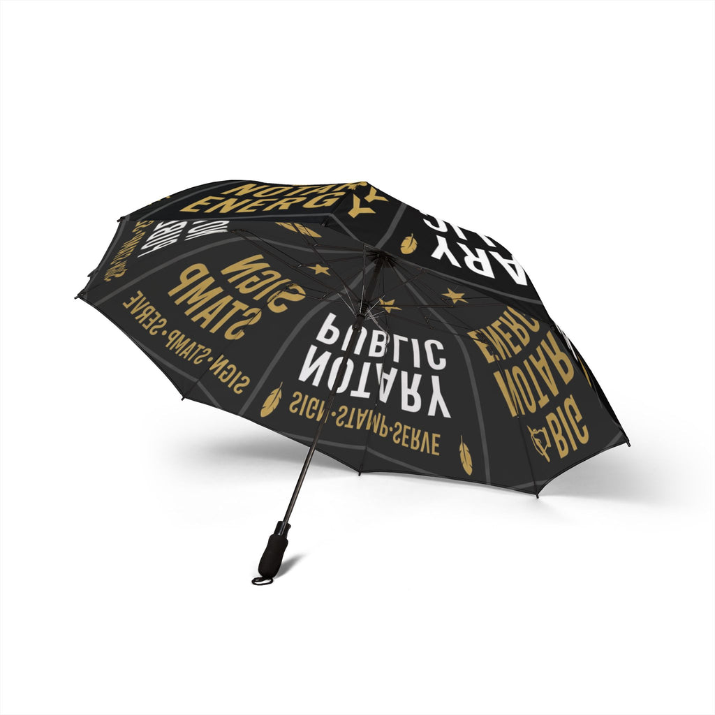 Big Notary Energy | Semi-Automatic Foldable Umbrella for Notaries & Loan Signing Agents