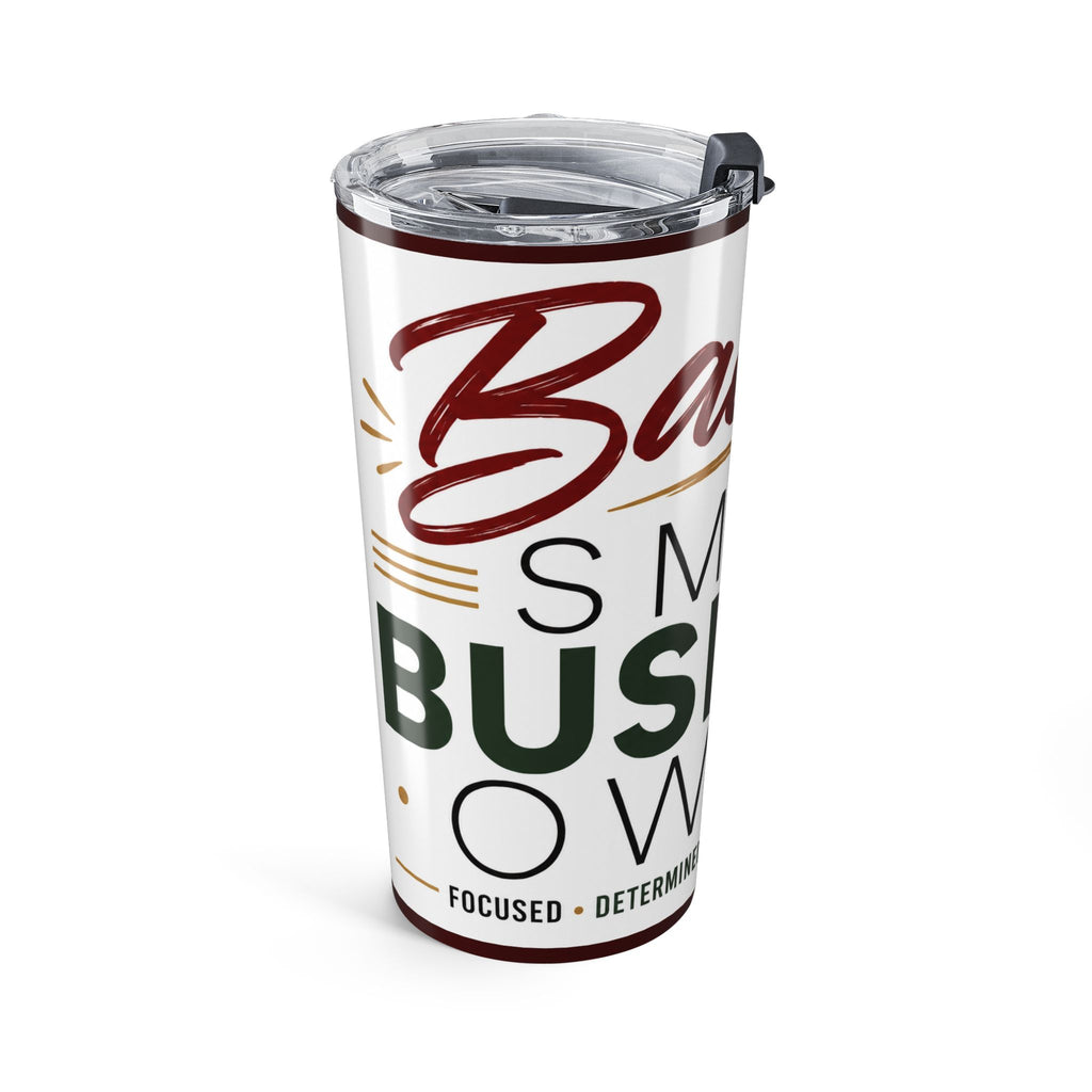 Badass Small Business Owner 20oz Tumbler-Small Business Owner Motivational Drinkware