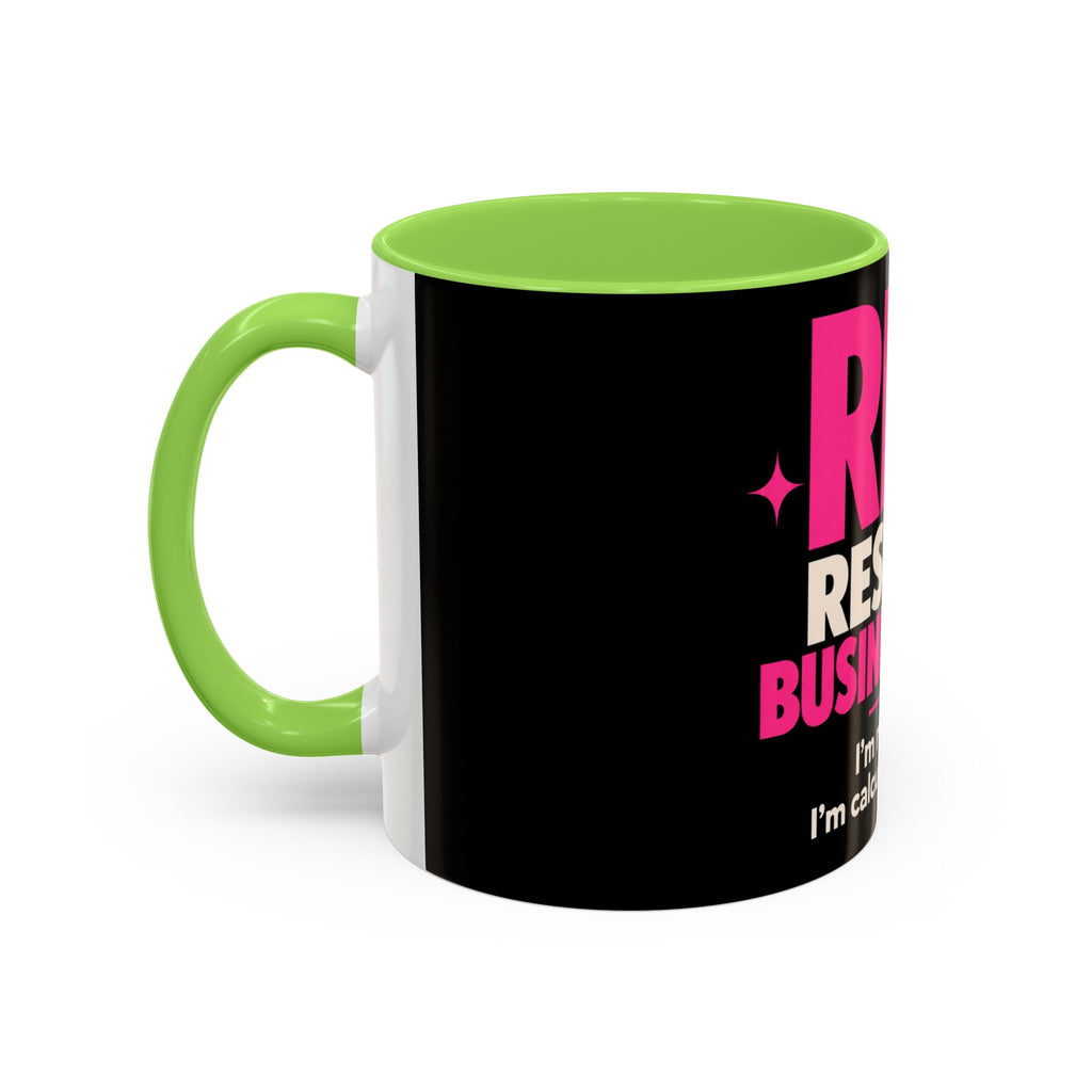 RBF Mug — "Resting Business Face: I'm not mad. I'm calculating profit."