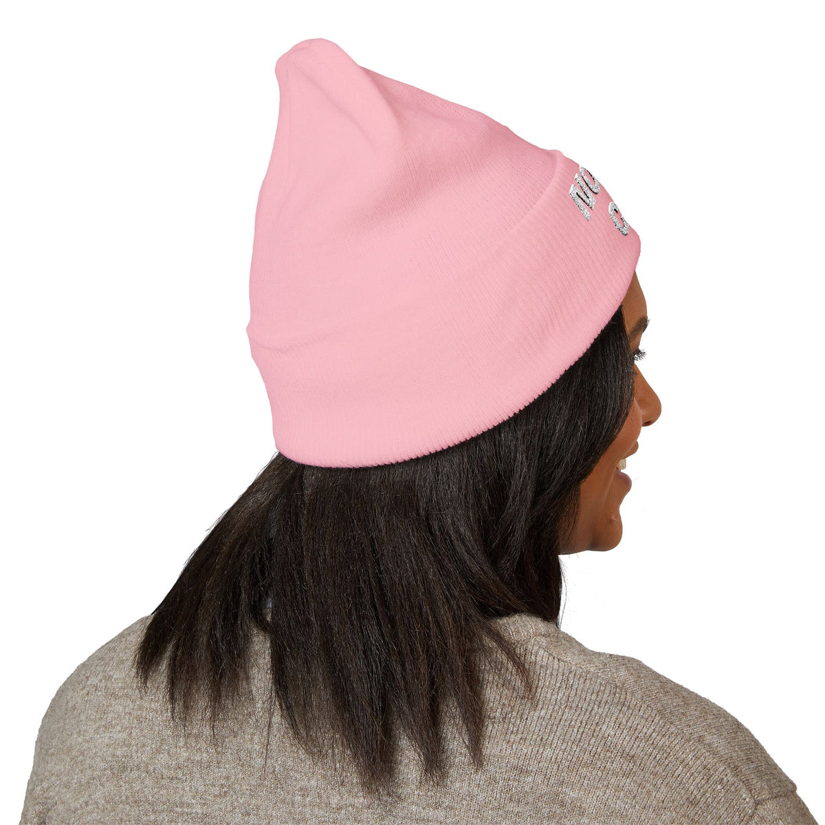 Notary Chic Embroidered Cuffed Beanie | Cozy Notary Public Winter Hat