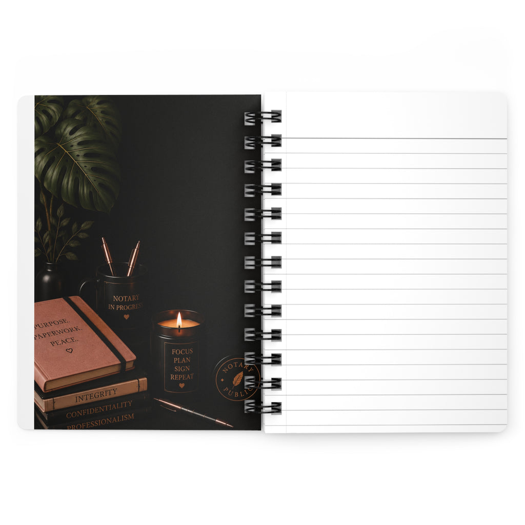 Notary Boss™ Hardcover Journal | Luxury Notebook for Notaries & Loan Signing Agents