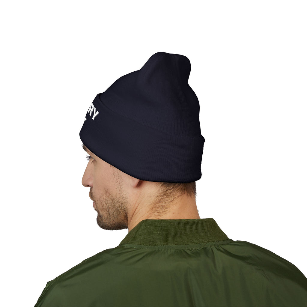 Notary Guy Embroidered Cuffed Beanie | Men's Notary Public Winter Hat