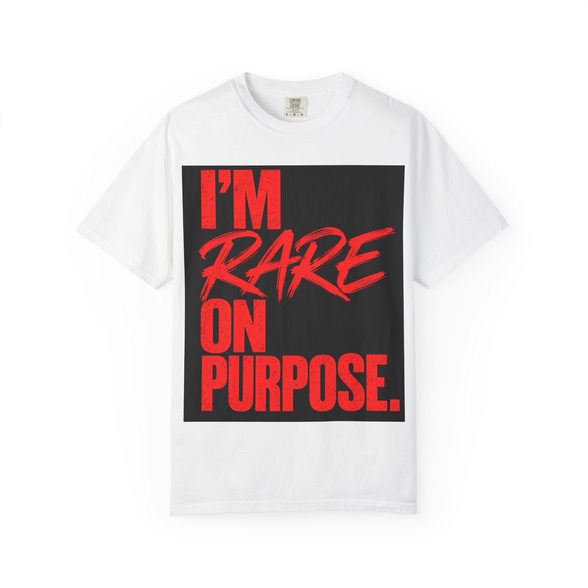 ❤️ I'm Rare on Purpose Heavyweight Graphic Tee