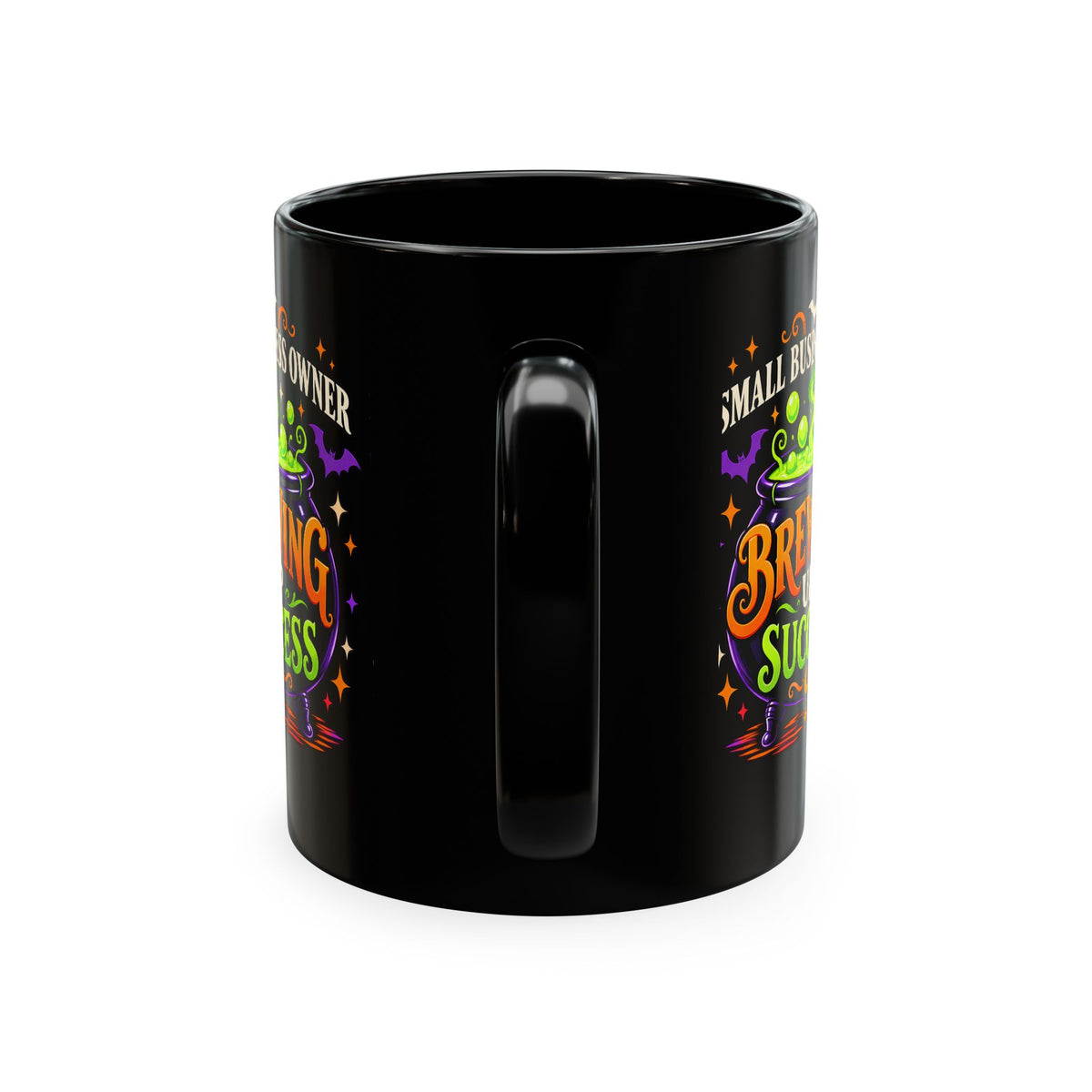 Brewing Up Success Mug | Small Business Owner Halloween Ceramic Coffee Cup