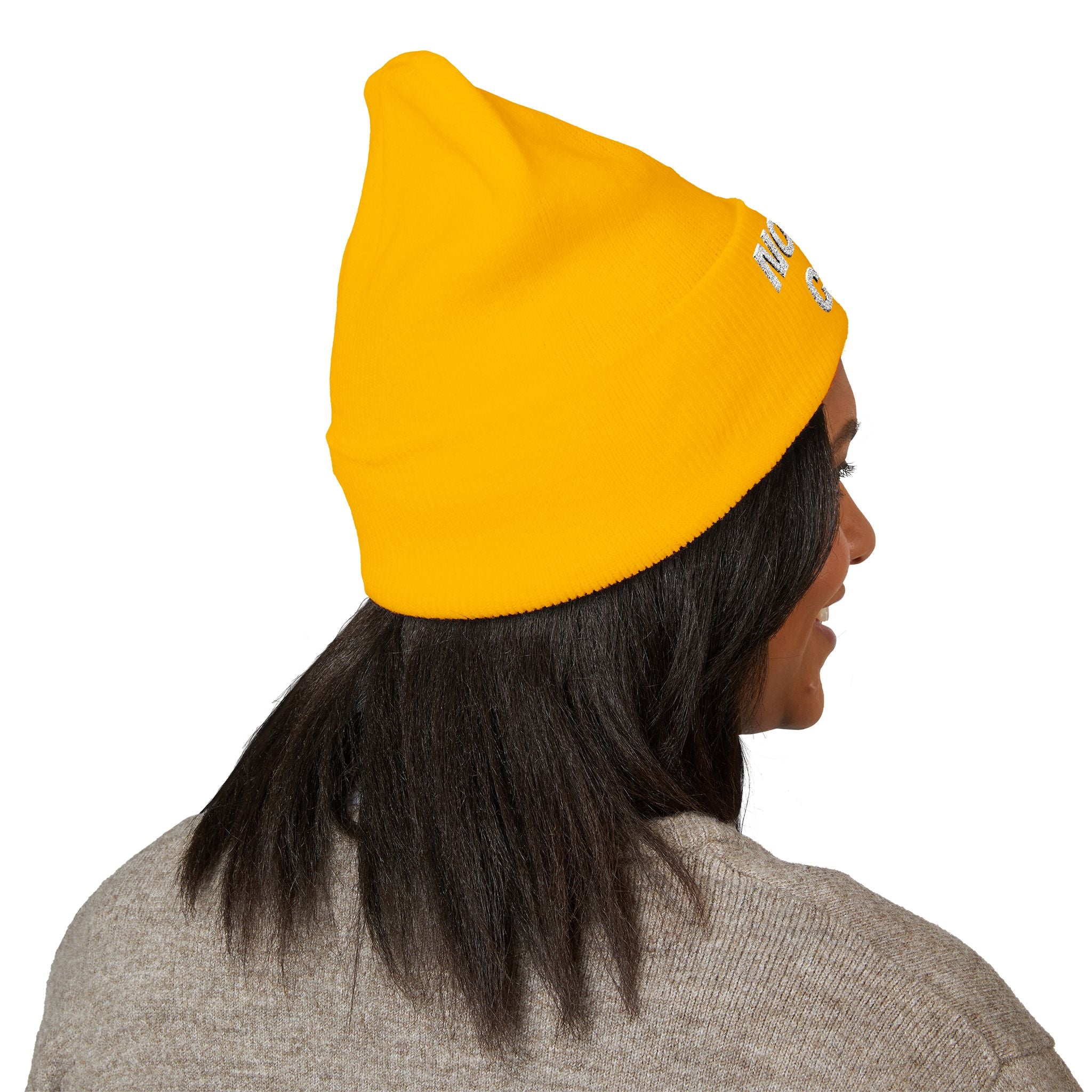 Notary Chic Embroidered Cuffed Beanie | Cozy Notary Public Winter Hat