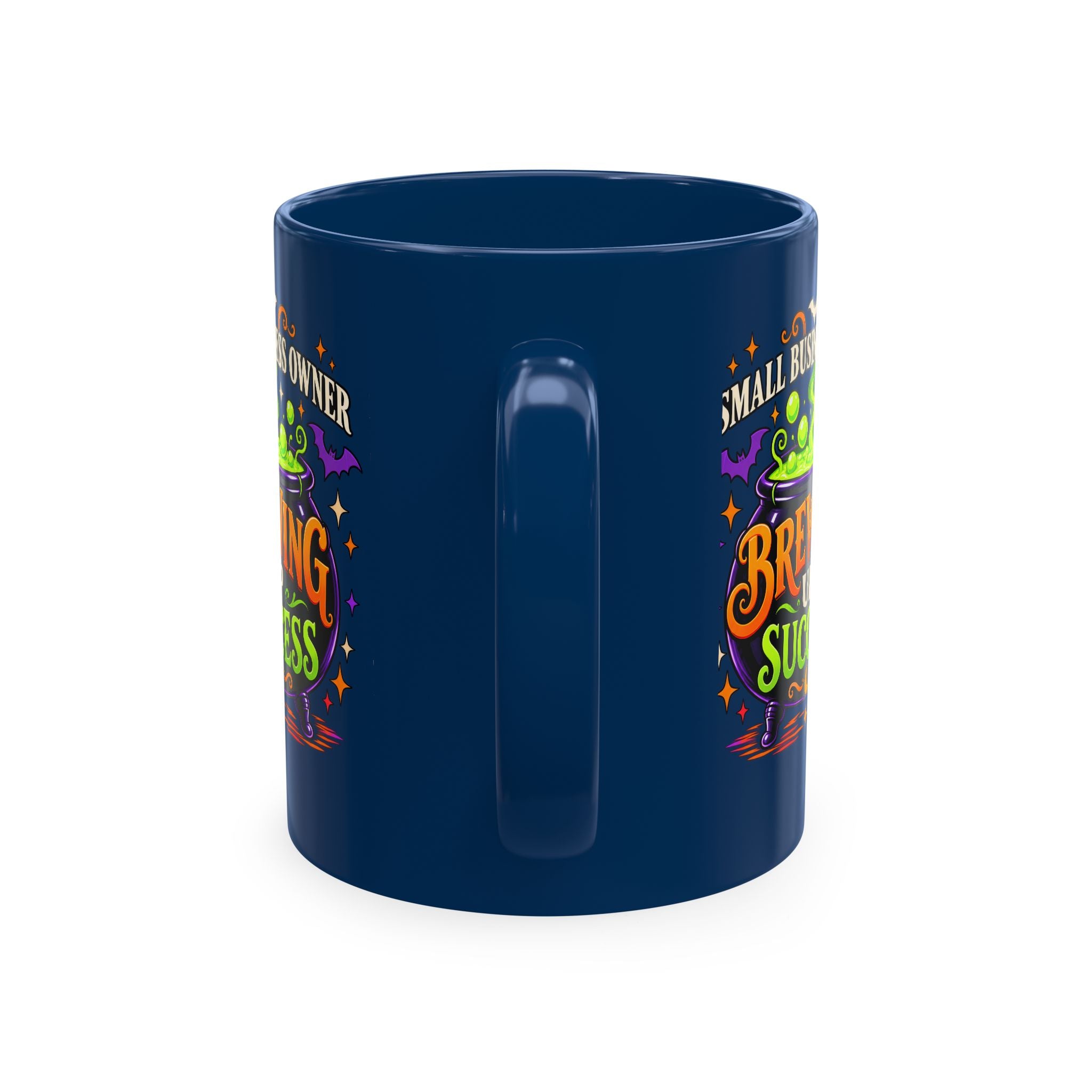 Brewing Up Success Mug | Small Business Owner Halloween Ceramic Coffee Cup