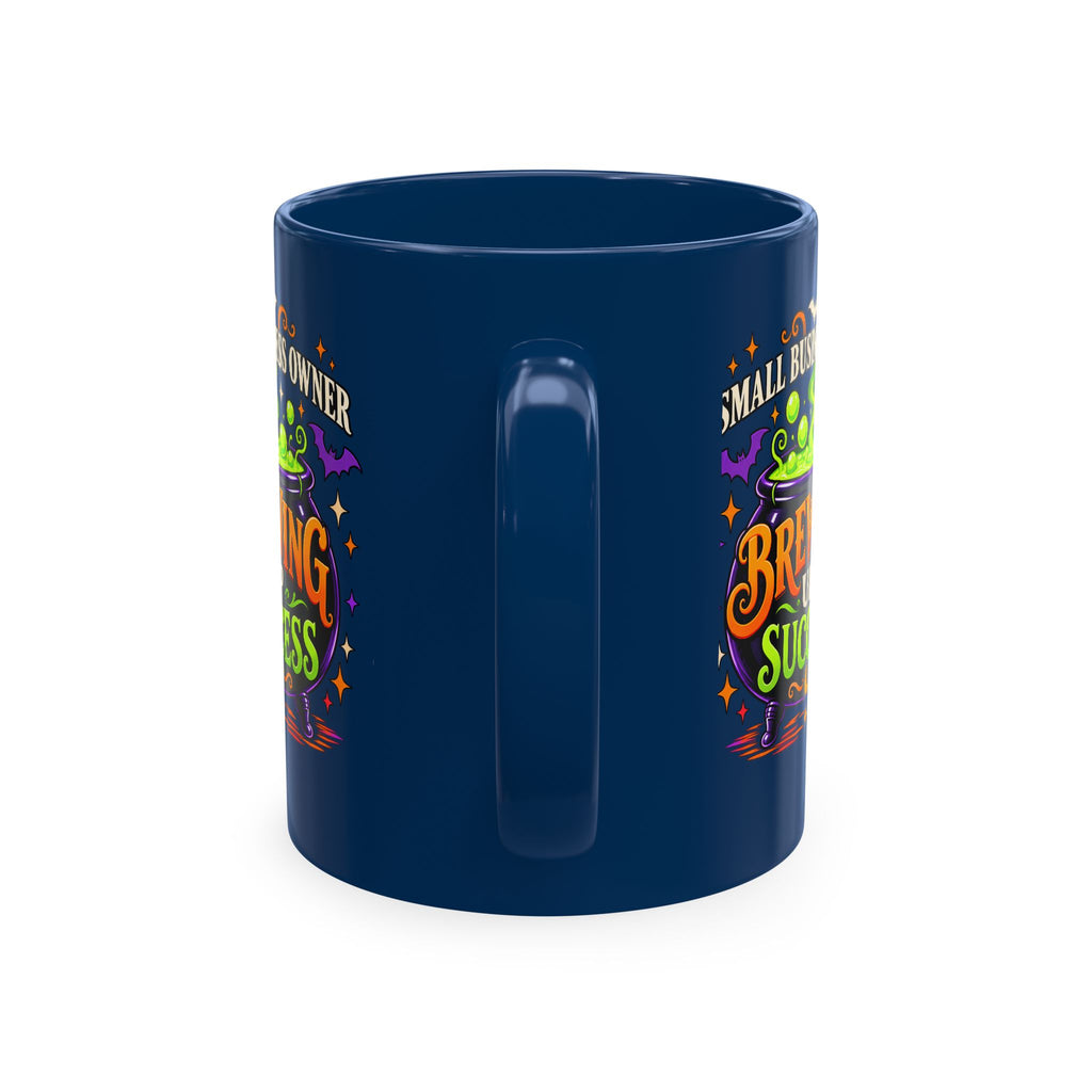 Brewing Up Success Mug | Small Business Owner Halloween Ceramic Coffee Cup